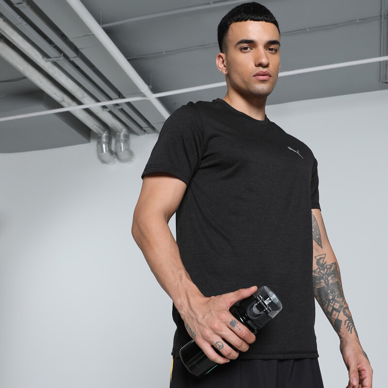 Men's PUMA RUN FAVORITE HEATHER Running Tee