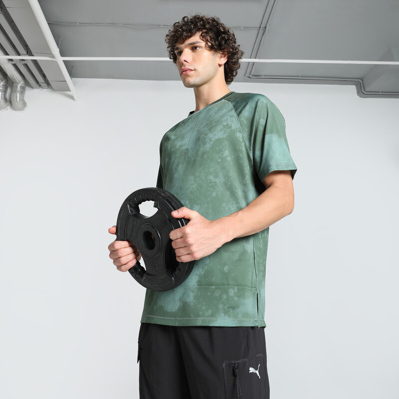 

Men's PUMA Studio Yogini Lite Printed Training Tee