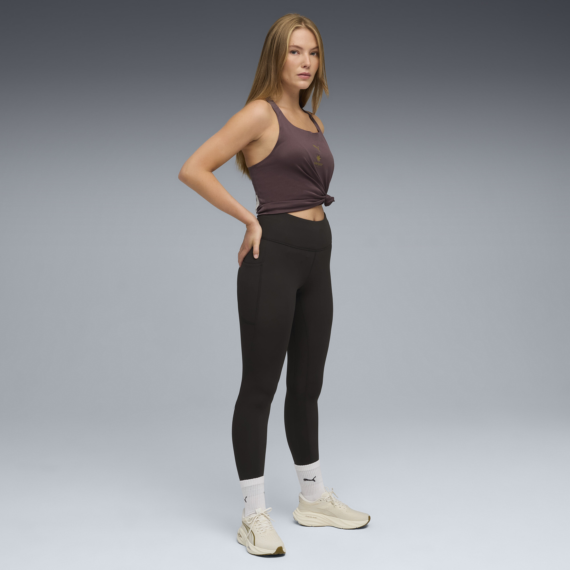 PUMA x SAYSKY singlet voor Dames, Maat XS thumbnail 4