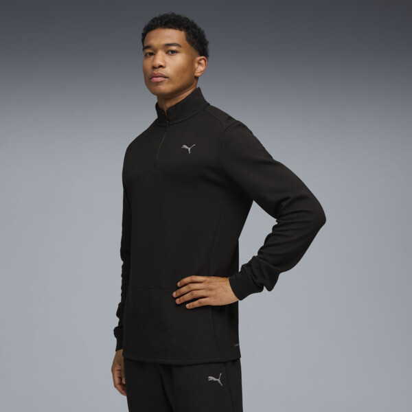 Remera PUMA manga larga CLOUDSPUN para Hombre En Negro