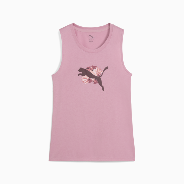 Musculosa de entrenamiento Floral Ribbon para mujer, Poised Pink, large-ARG