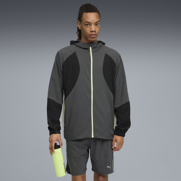 RUN ULTRAWEAVE Hooded Jacket Men, Dusky Gray, large-ZAF