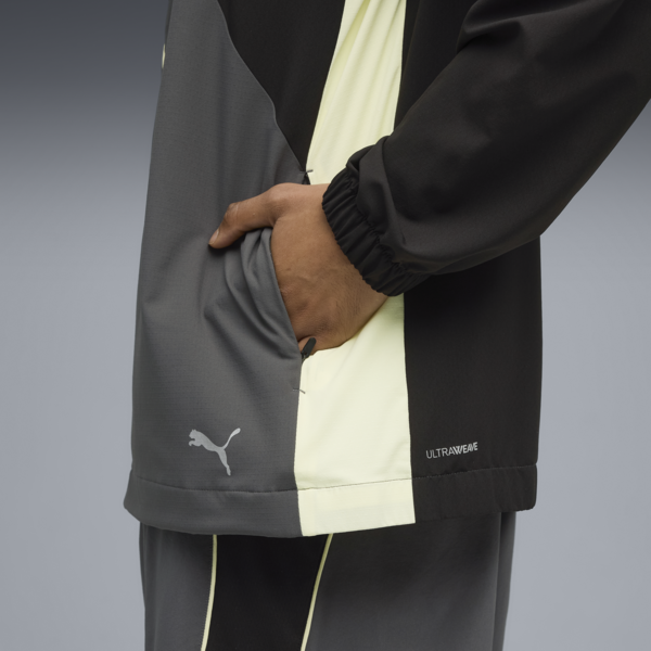 RUN ULTRAWEAVE Hooded Jacket Men, Dusky Gray, large-ZAF