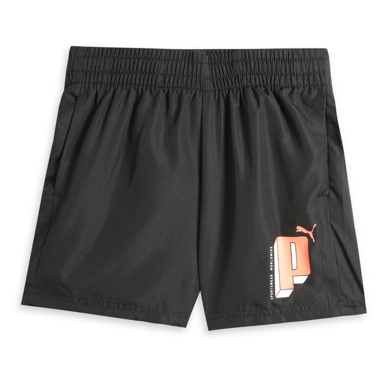 

PUMA Train All Day Essentials Youth Boy's Dry Comfort Woven Shorts