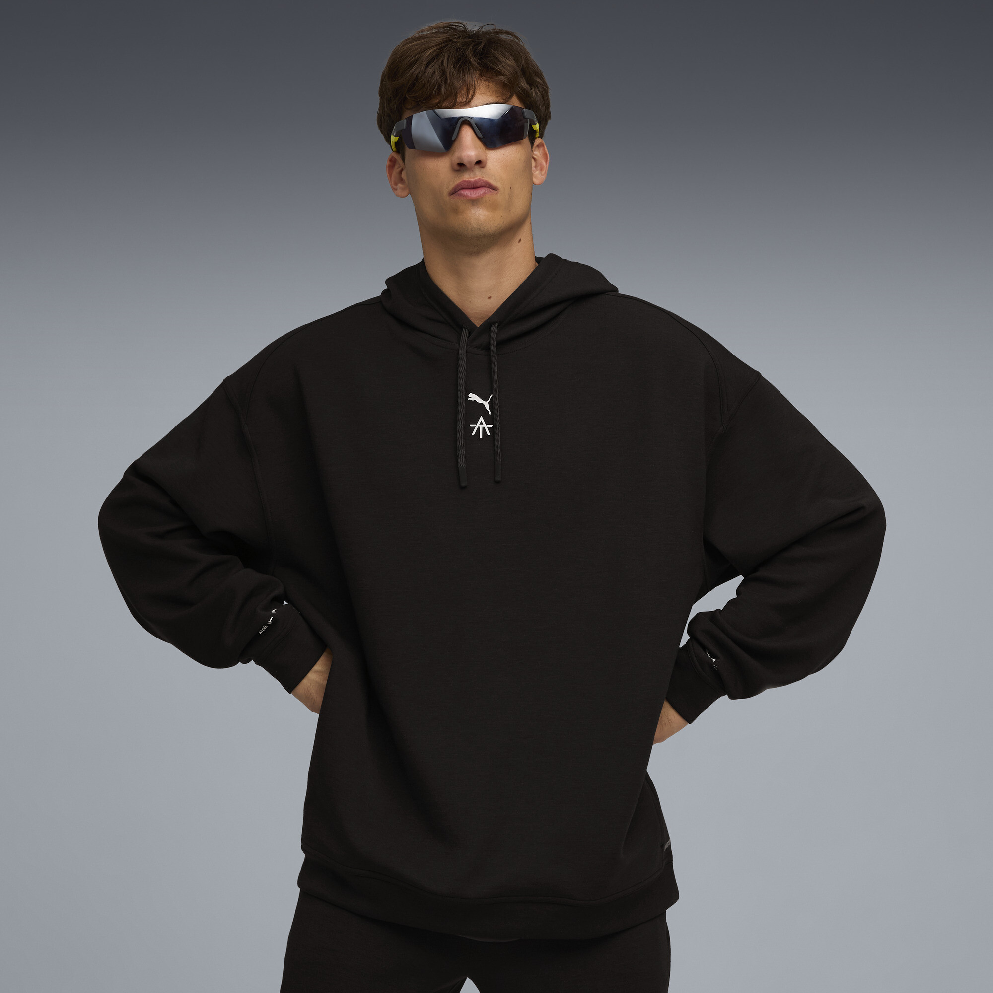 Puma X Alex Toussaint Men's Training Hoodie In Blue