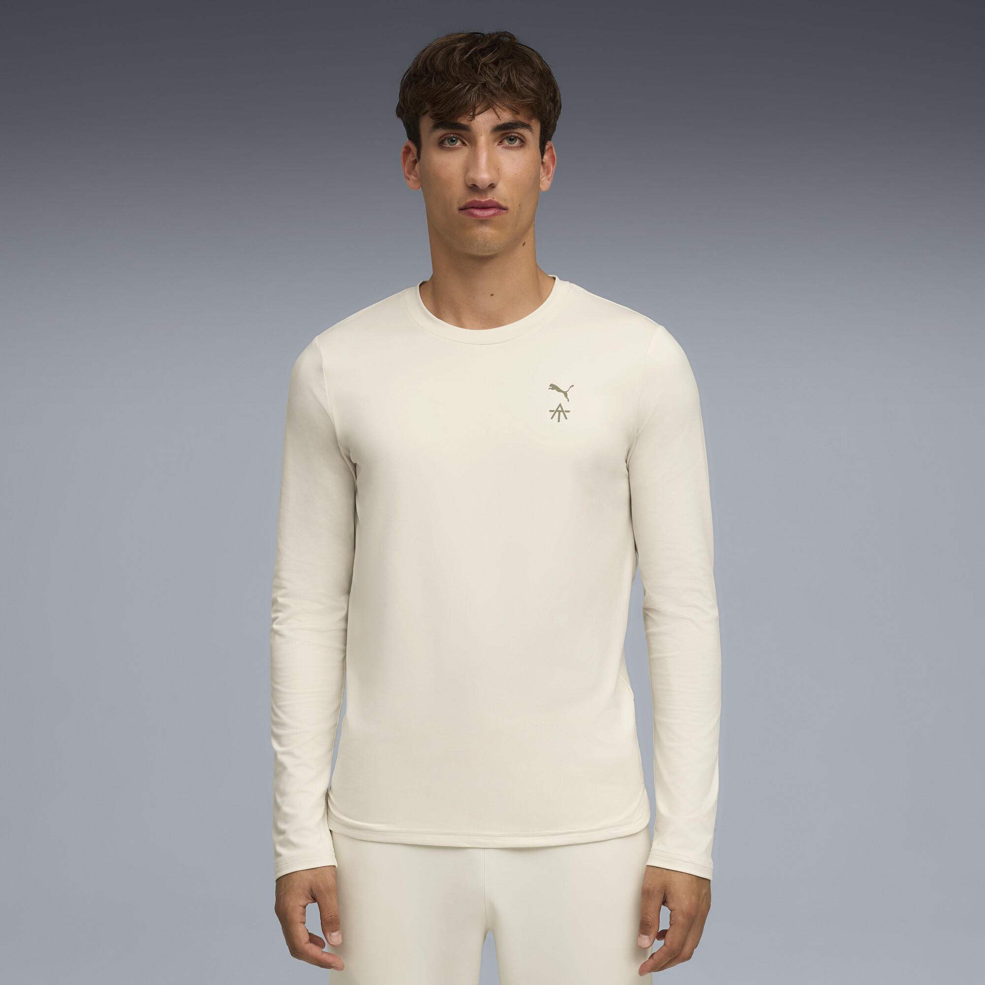 Puma X Alex Toussaint Men's Long Sleeve Training T-shirt In Multi
