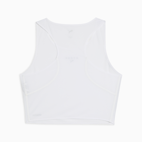 PUMA x HYROX ULTRASPUN Crop Tank Women, PUMA White, large-ZAF