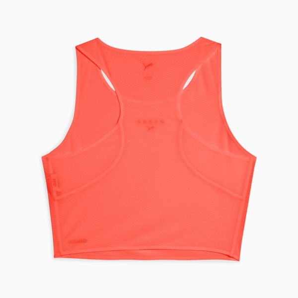 PUMA x HYROX ULTRASPUN Crop Tank Women, Glowing Red, large-ZAF