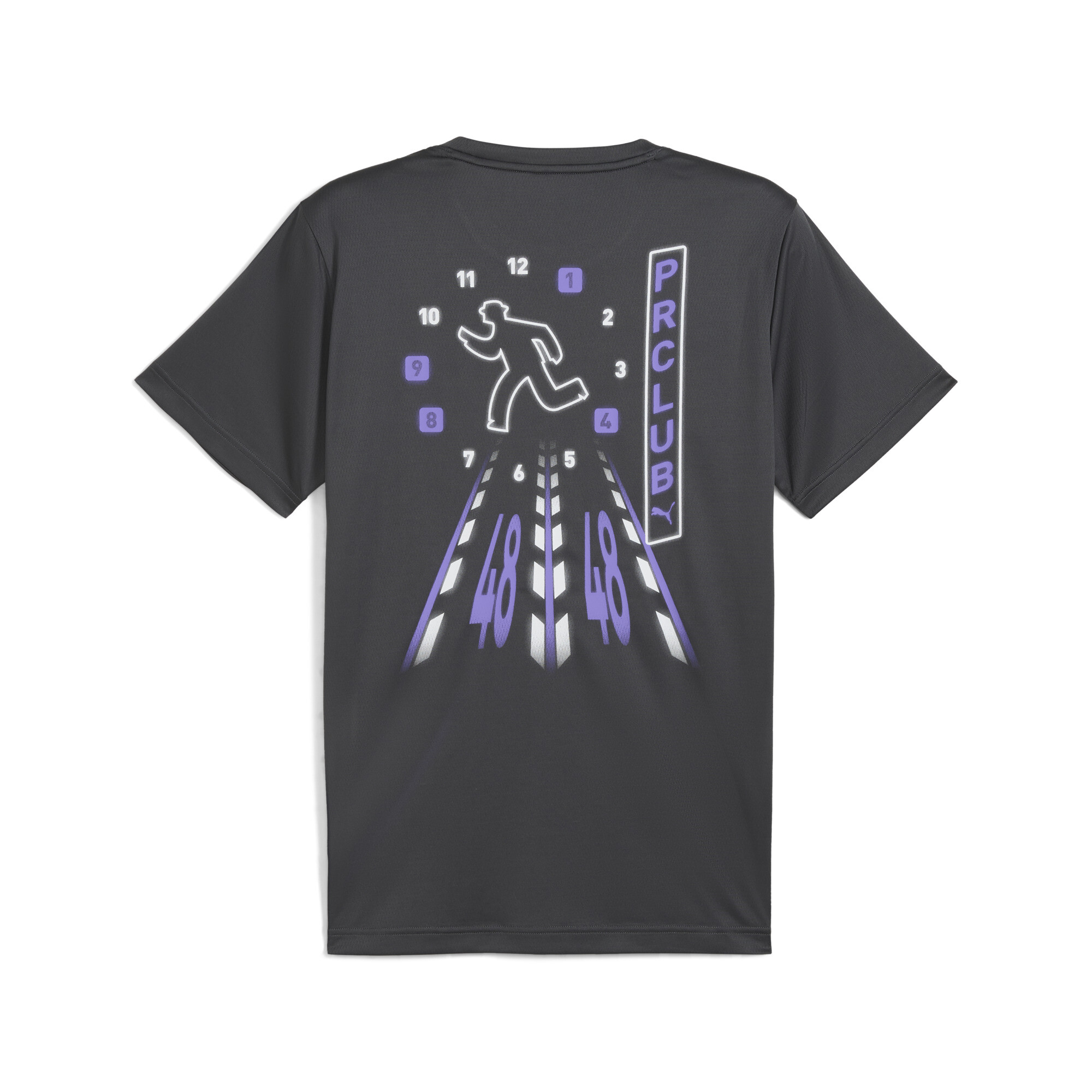 PUMA RUN DIGITOKYO grafisch T-shirt voor Heren, Grijs, Maat S thumbnail 2