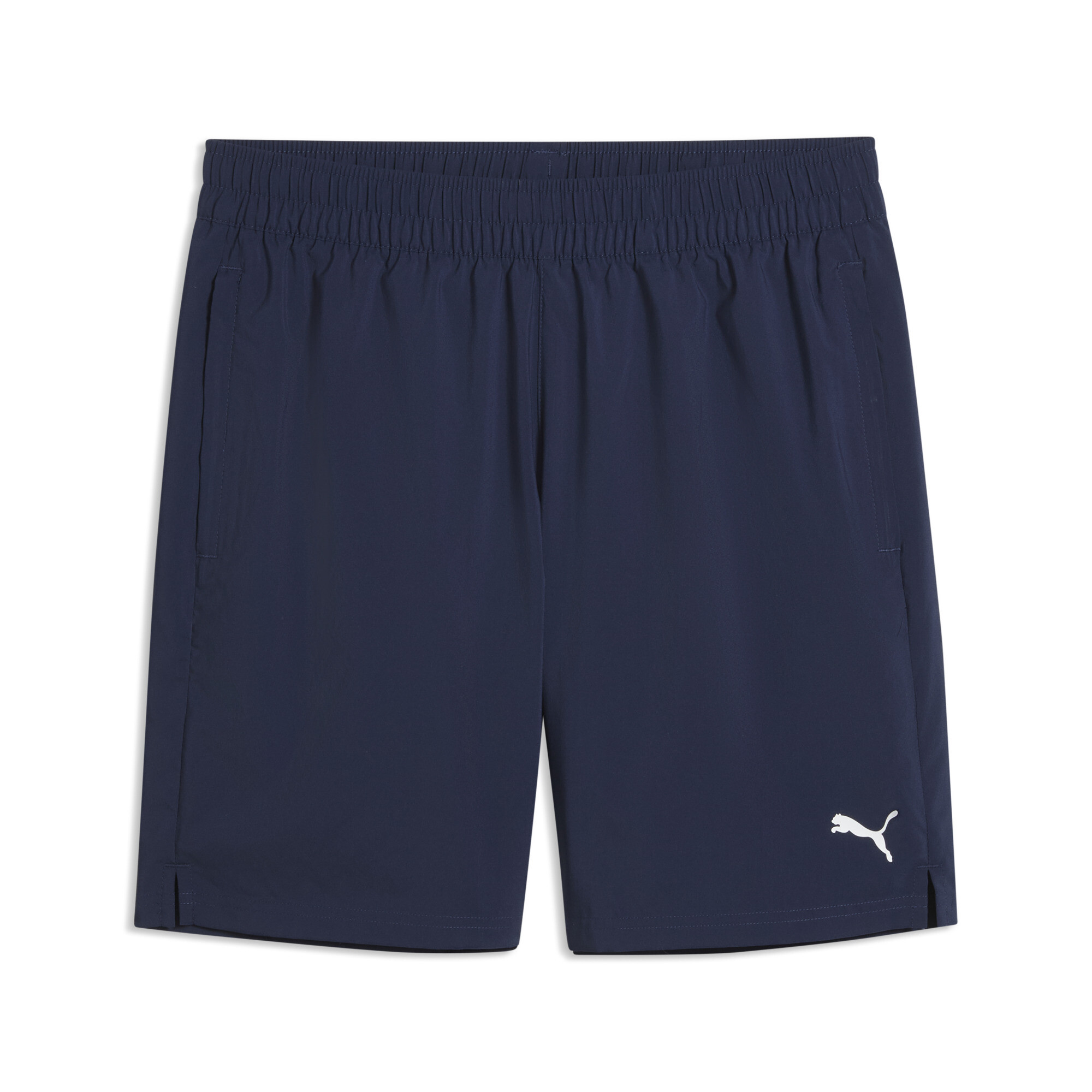 PUMA TRAIN ALL DAY Foundations 7"geweven short voor Heren, Blauw, Maat M