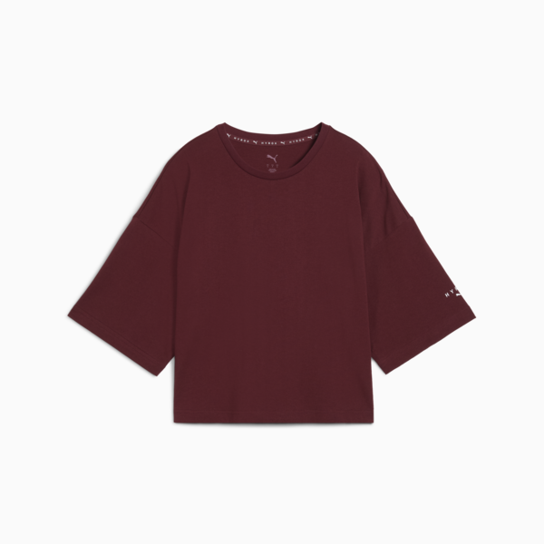 PUMA x HYROX City Lifestyle Tee Women, Ruby Shimmer, large-ZAF