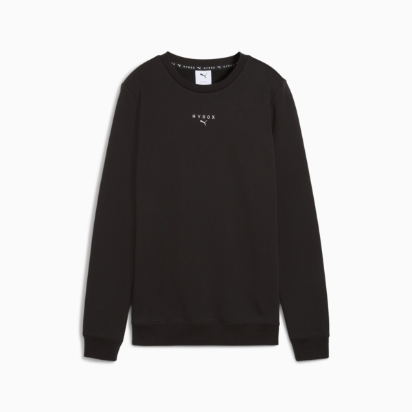 PUMA x HYROX Heavyweight Crew Women, PUMA Black, large-ZAF