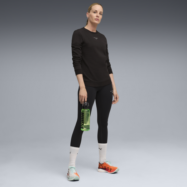 PUMA x HYROX Heavyweight Crew Women, PUMA Black, large-ZAF