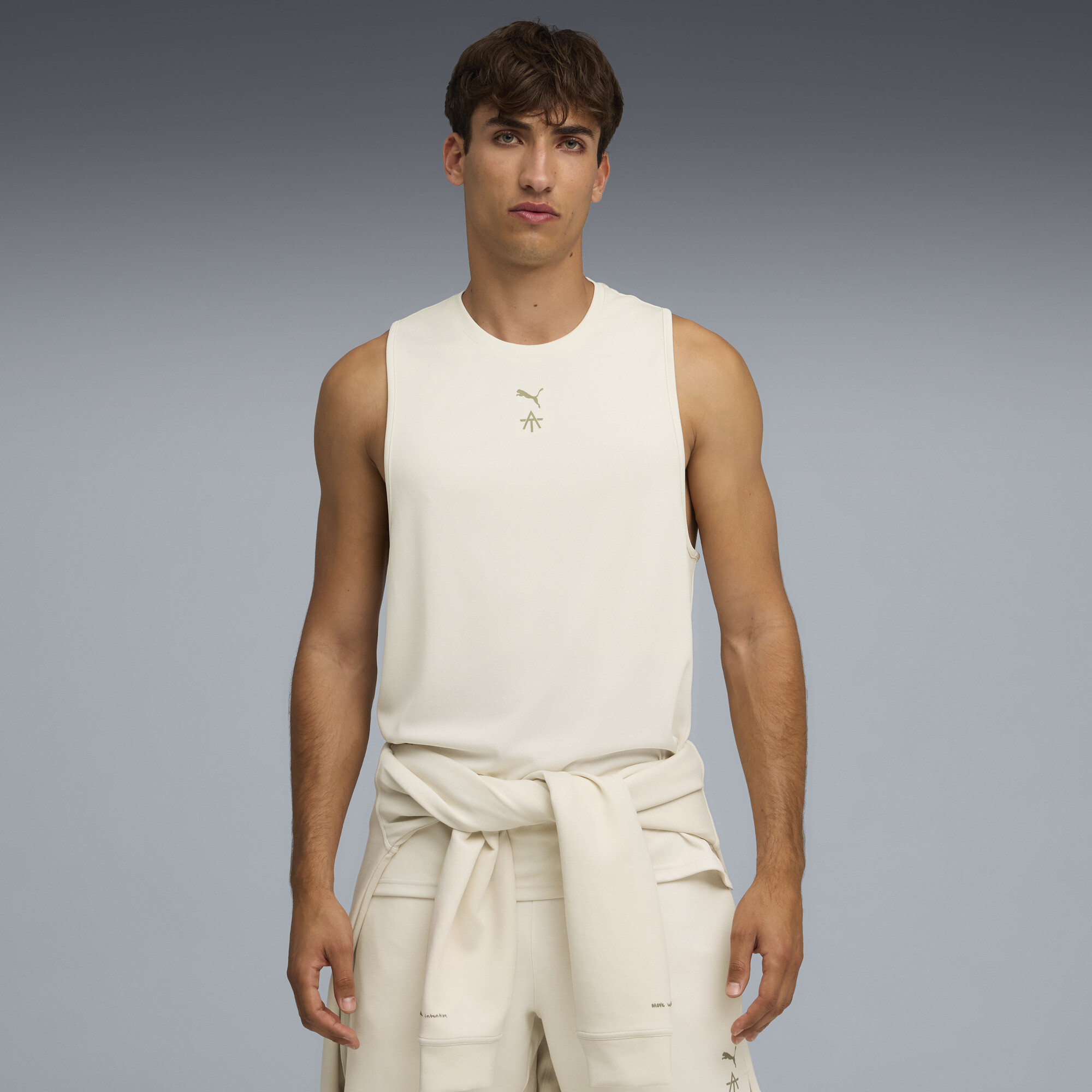 Puma X Alex Toussaint Men's Training Tank Top In White