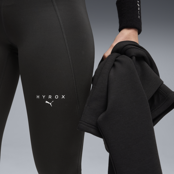 PUMA x HYROX Essential Tights Women, PUMA Black, large-ZAF