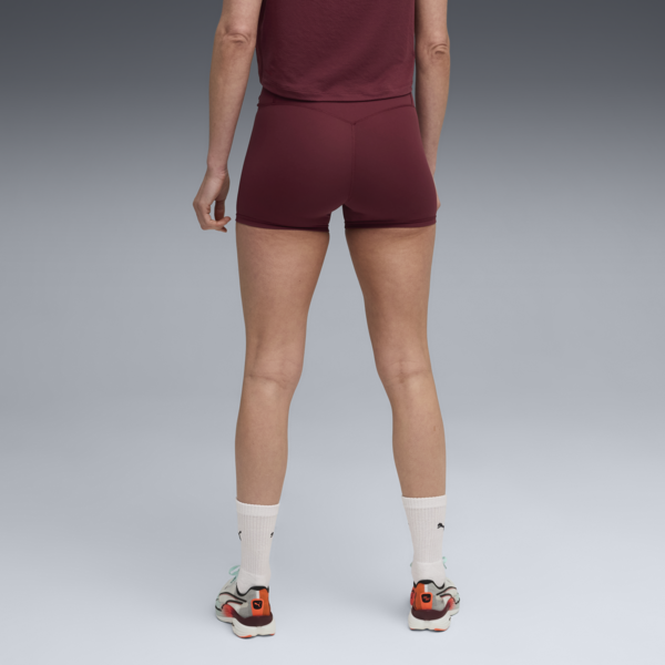 PUMA x HYROX SHAPELUXE 3" Tight Shorts Women, Ruby Shimmer, large-ZAF