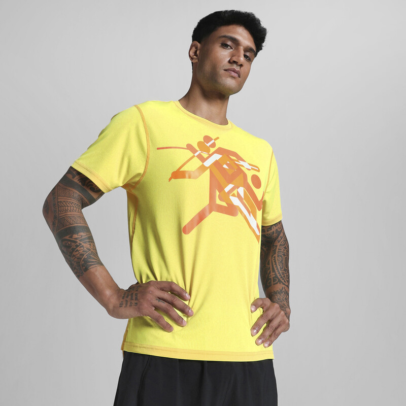 

Men's PUMA Run Faster Icons Graphic Running Tee