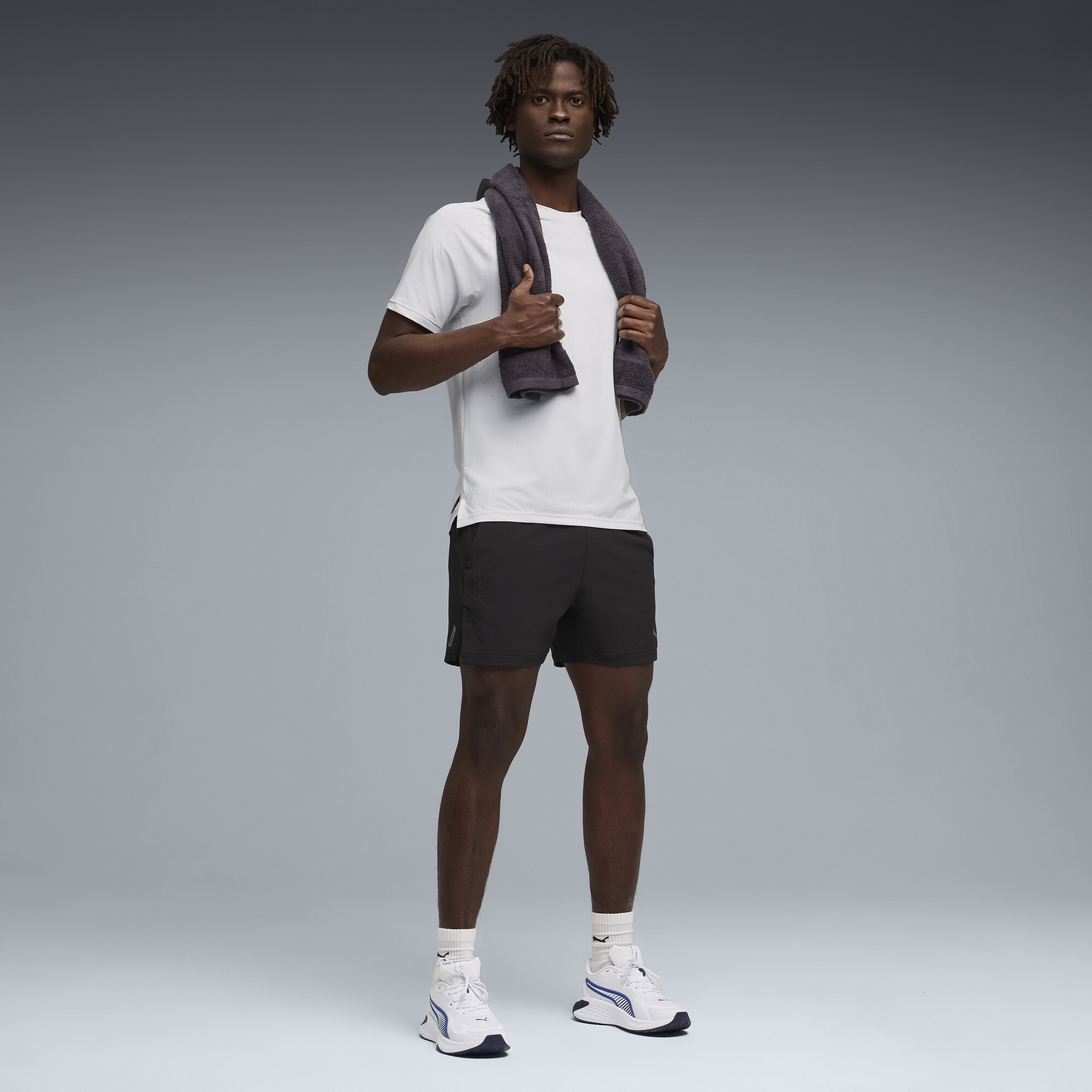 PUMA PWRMODE short voor Heren, Zwart, Maat 3XL thumbnail 4