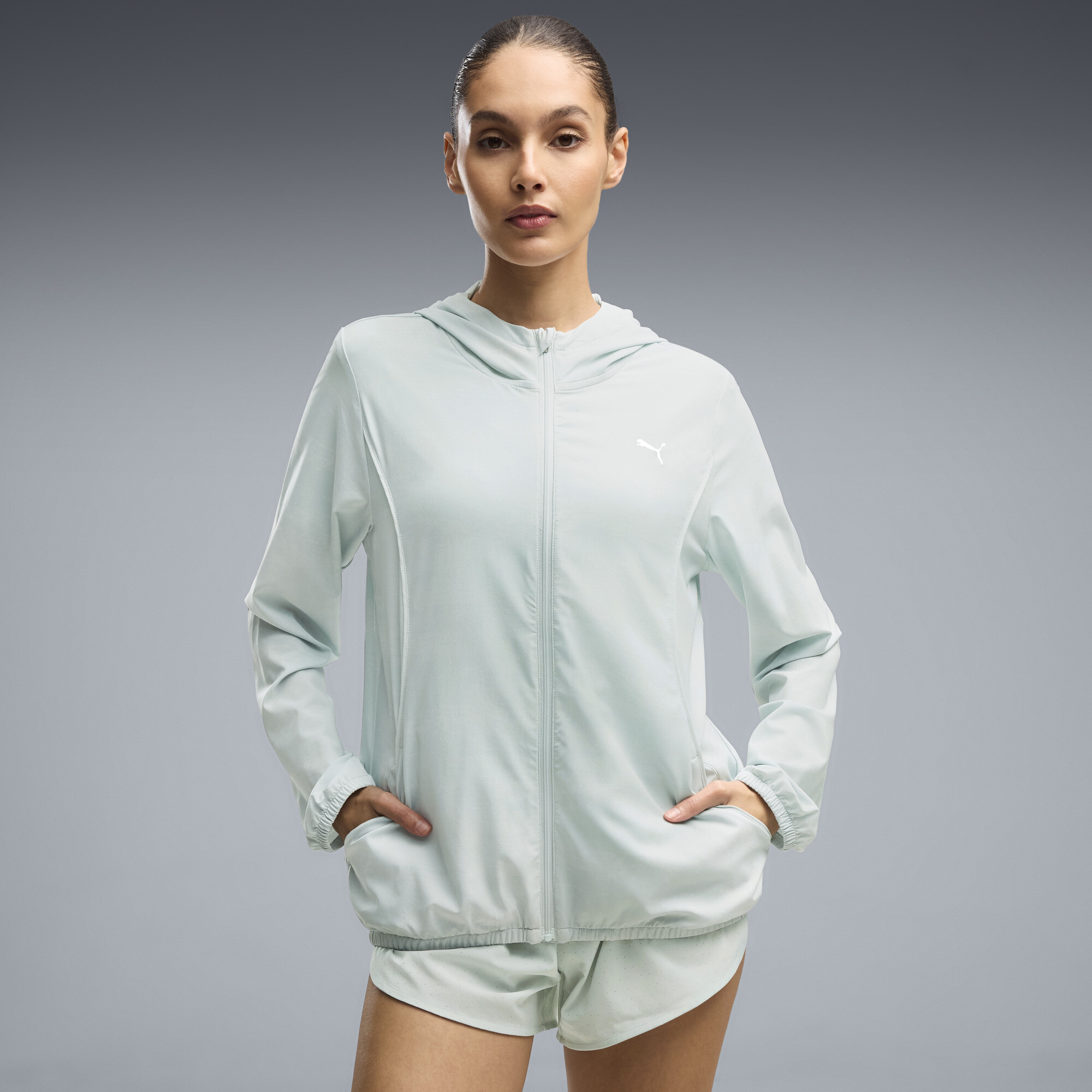 PUMA Veste tisse imprims Run Velocity Femme Vtements Vert XL 65 €