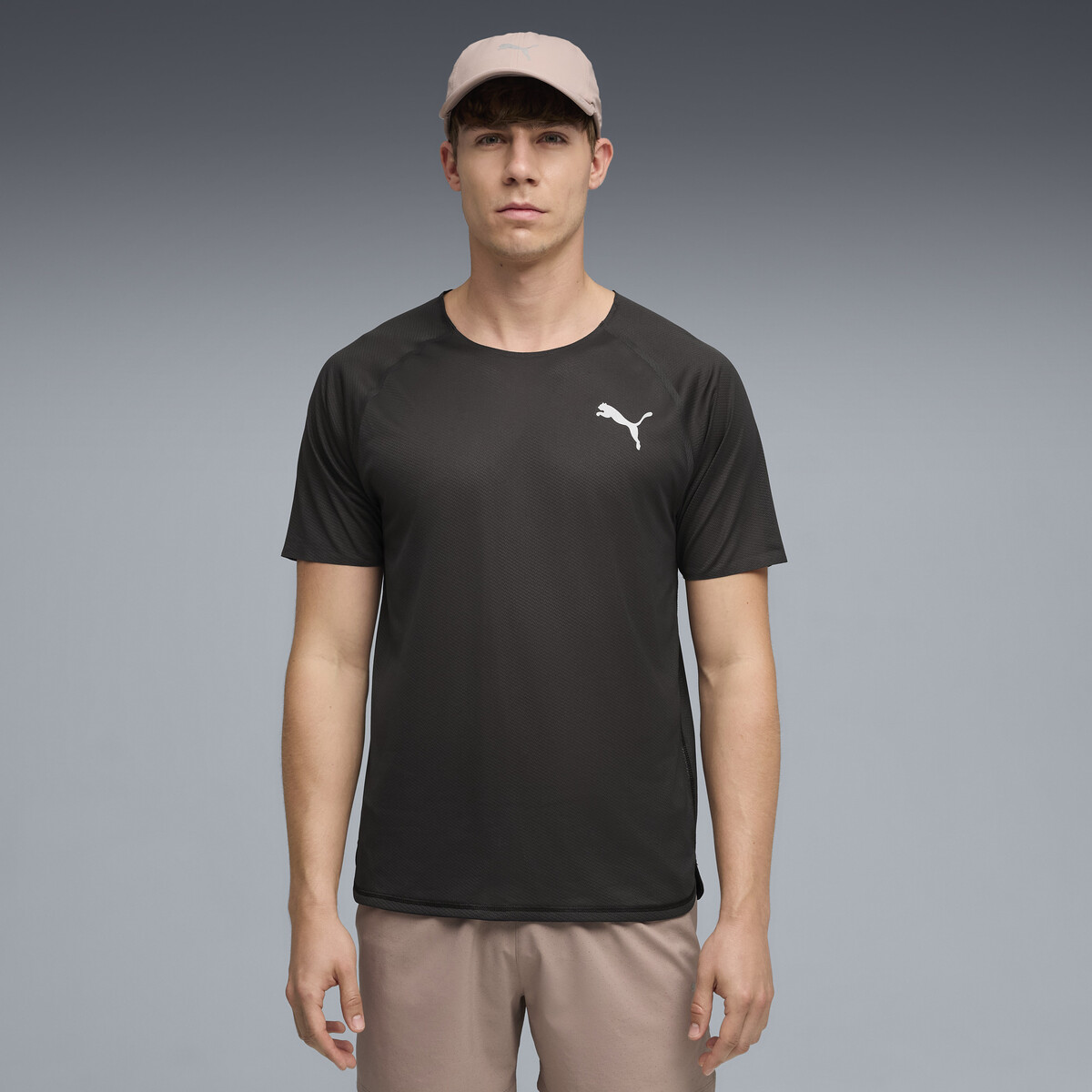 Lightspeed Running T-Shirt Men in Black by PUMA, XL