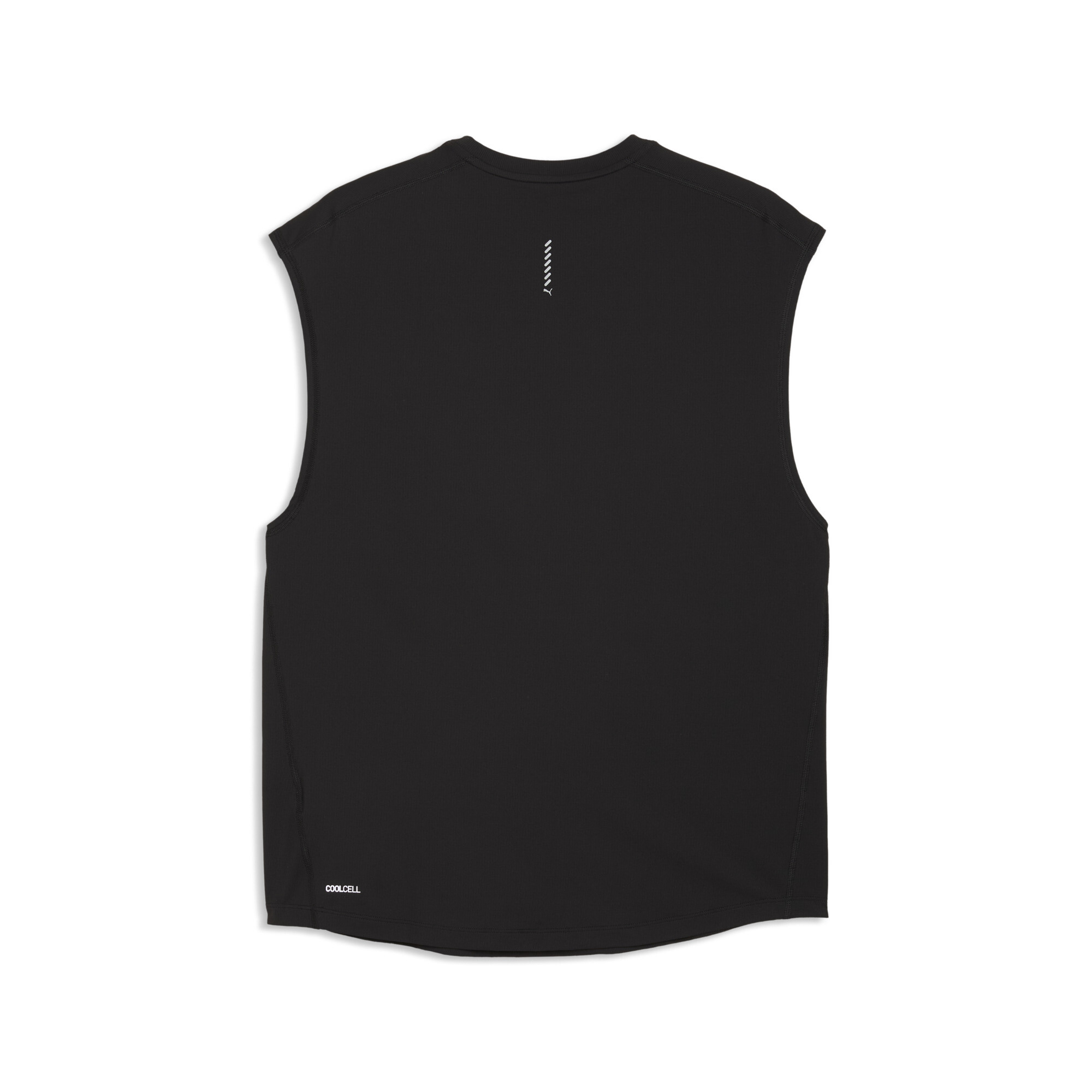PUMA Run coolCELL mouwloze singlet voor Heren, Zwart, Maat M thumbnail 2