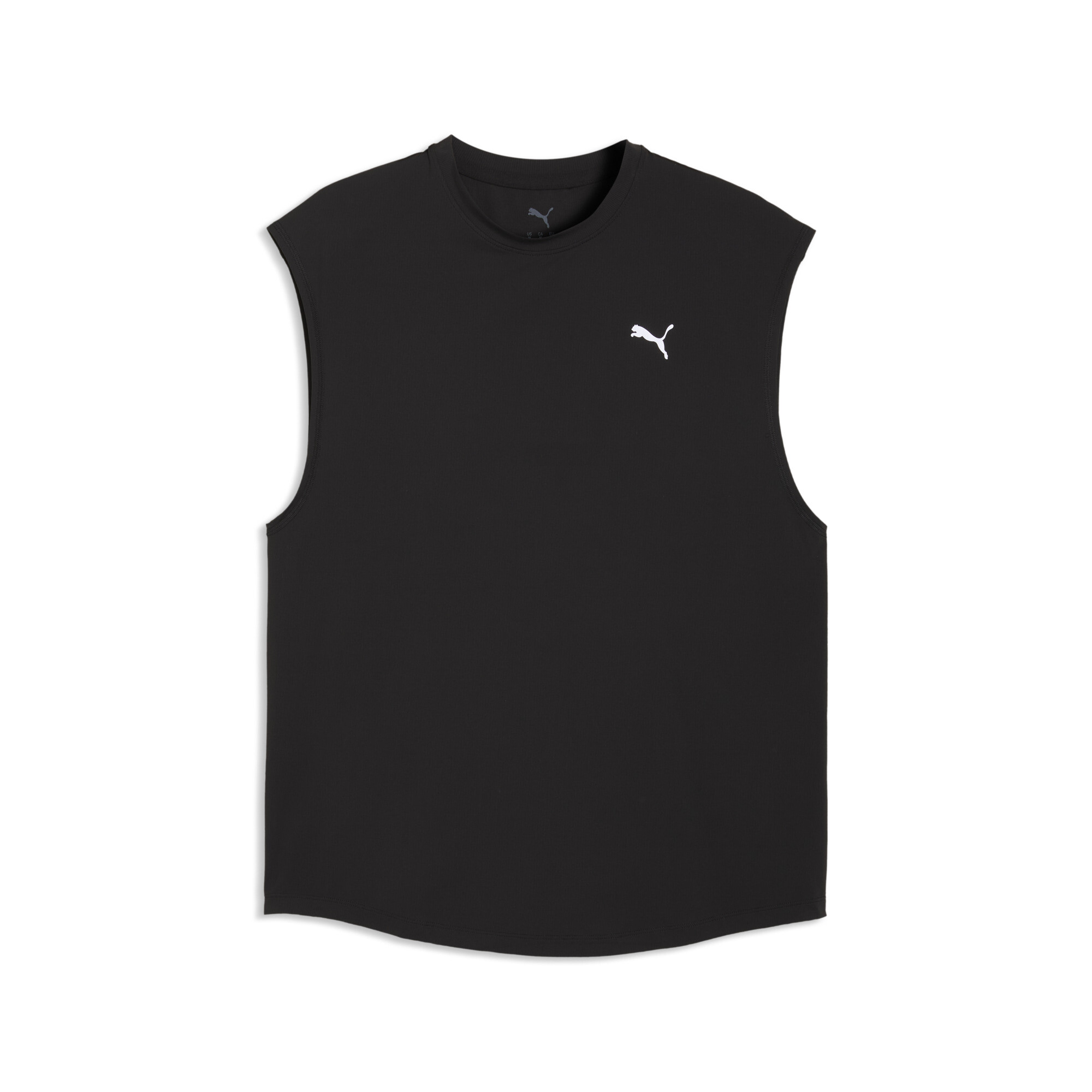 PUMA Run coolCELL mouwloze singlet voor Heren, Zwart, Maat M thumbnail 3