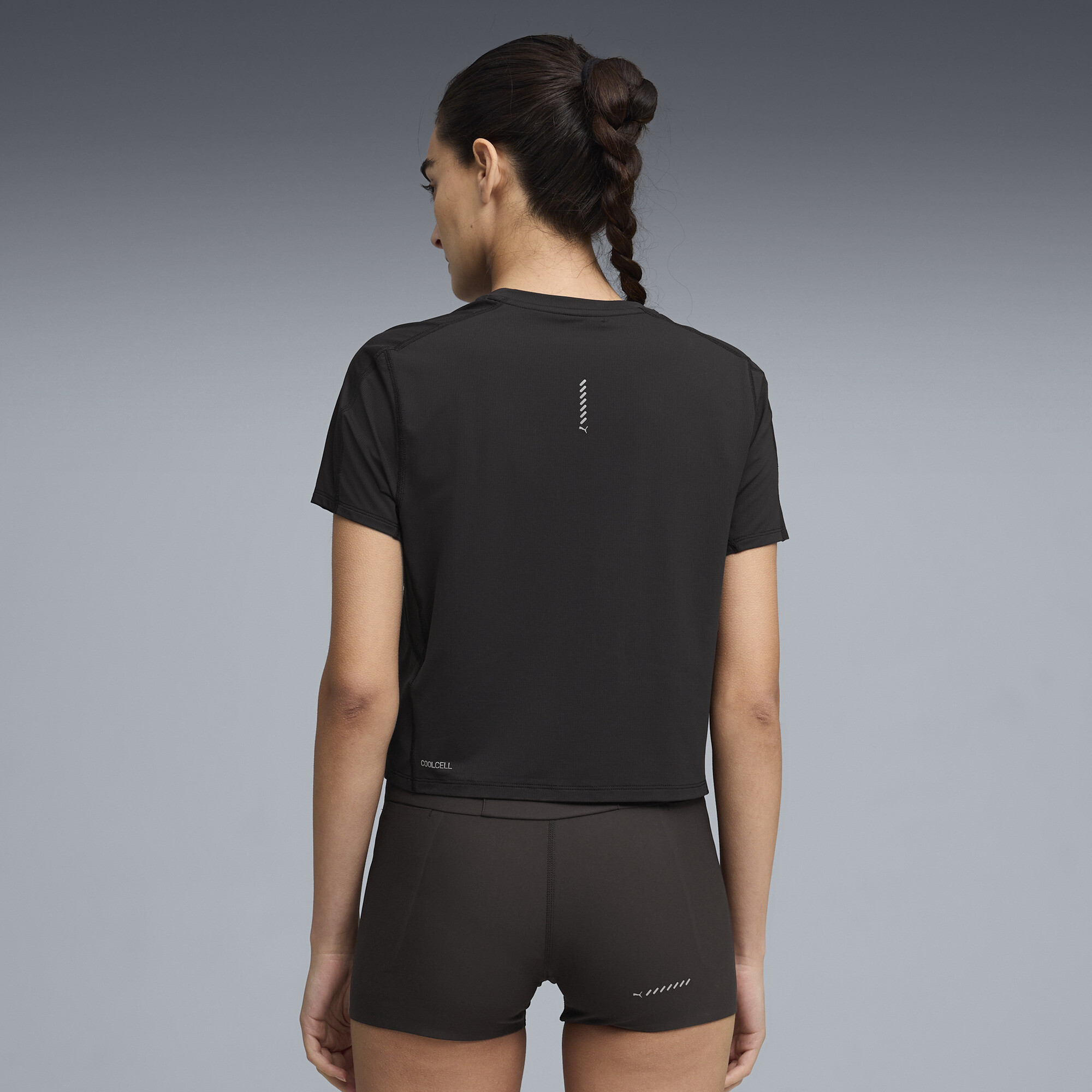 PUMA Run coolCELL boxy T-shirt voor Dames, Zwart, Maat L thumbnail 5