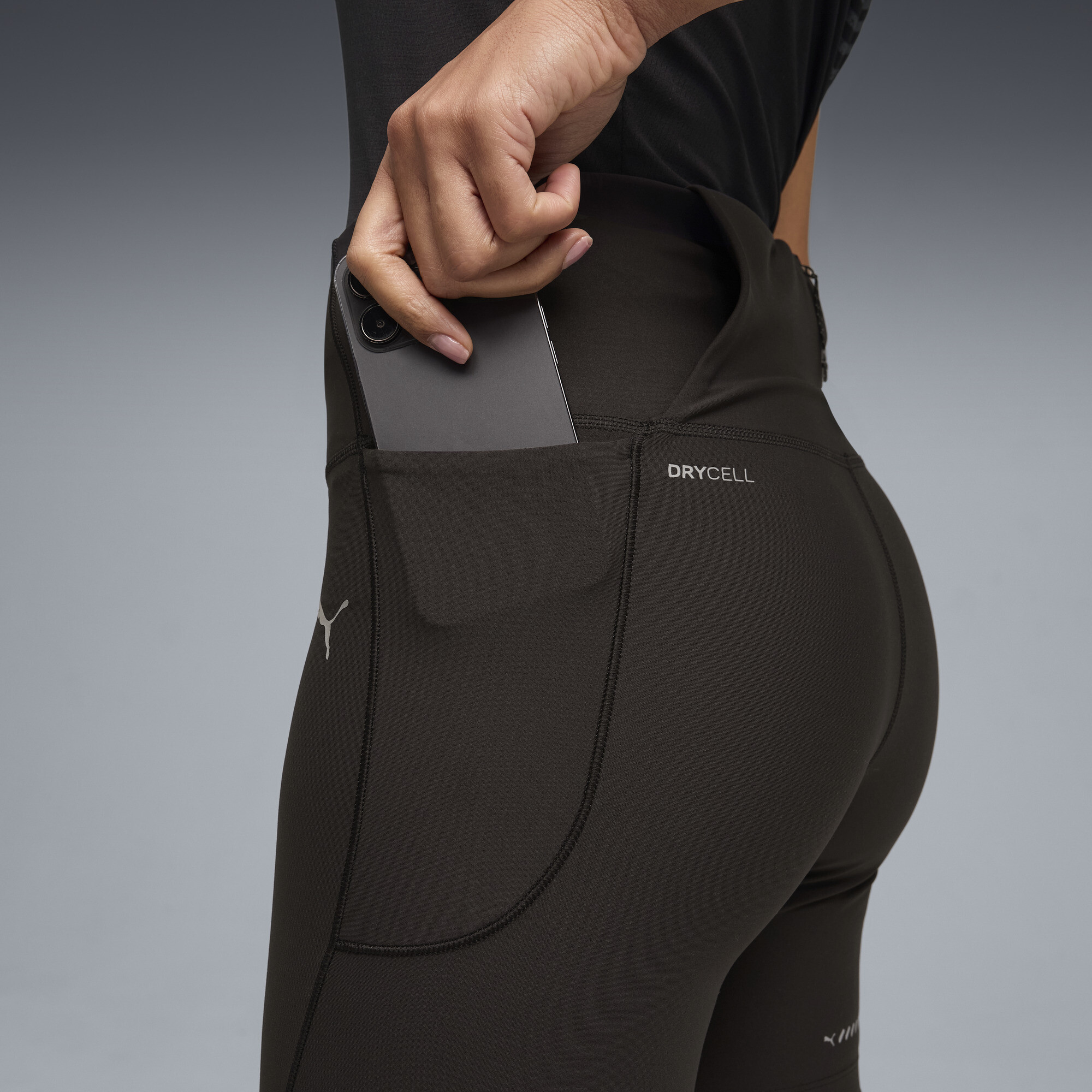 PUMA Dreamrun hardloopshort voor Dames, Zwart, Maat XS thumbnail 7