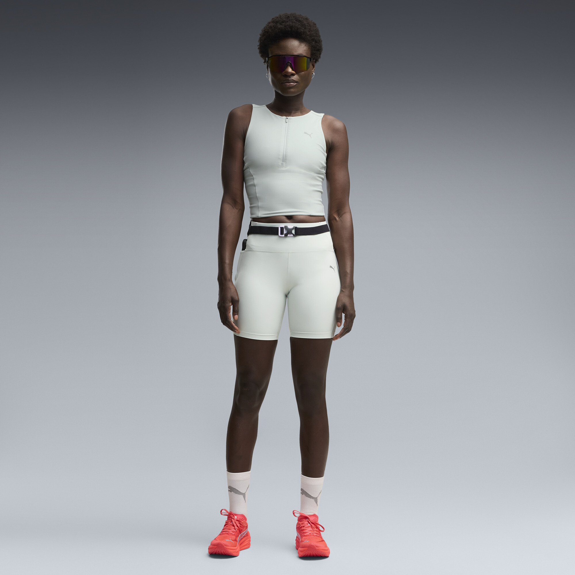 PUMA Short de running 18 cm Dreamrun Femme Vtements Vert M 65 €