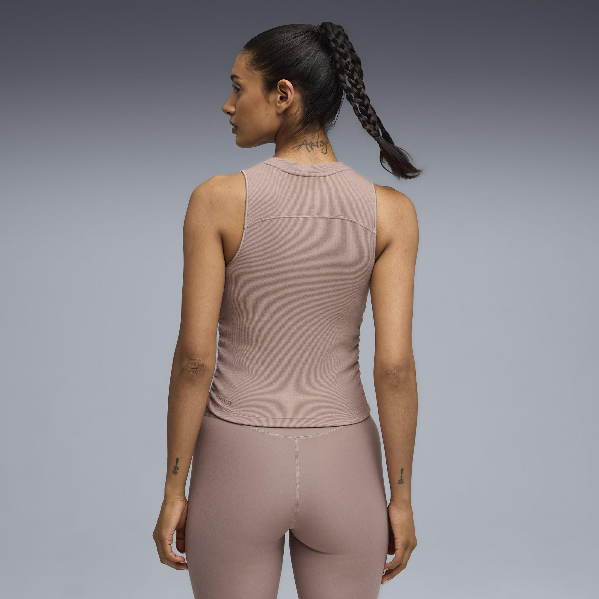 PUMA CLOUDSPUN geribde tanktop voor Dames, Maat XXL thumbnail 5