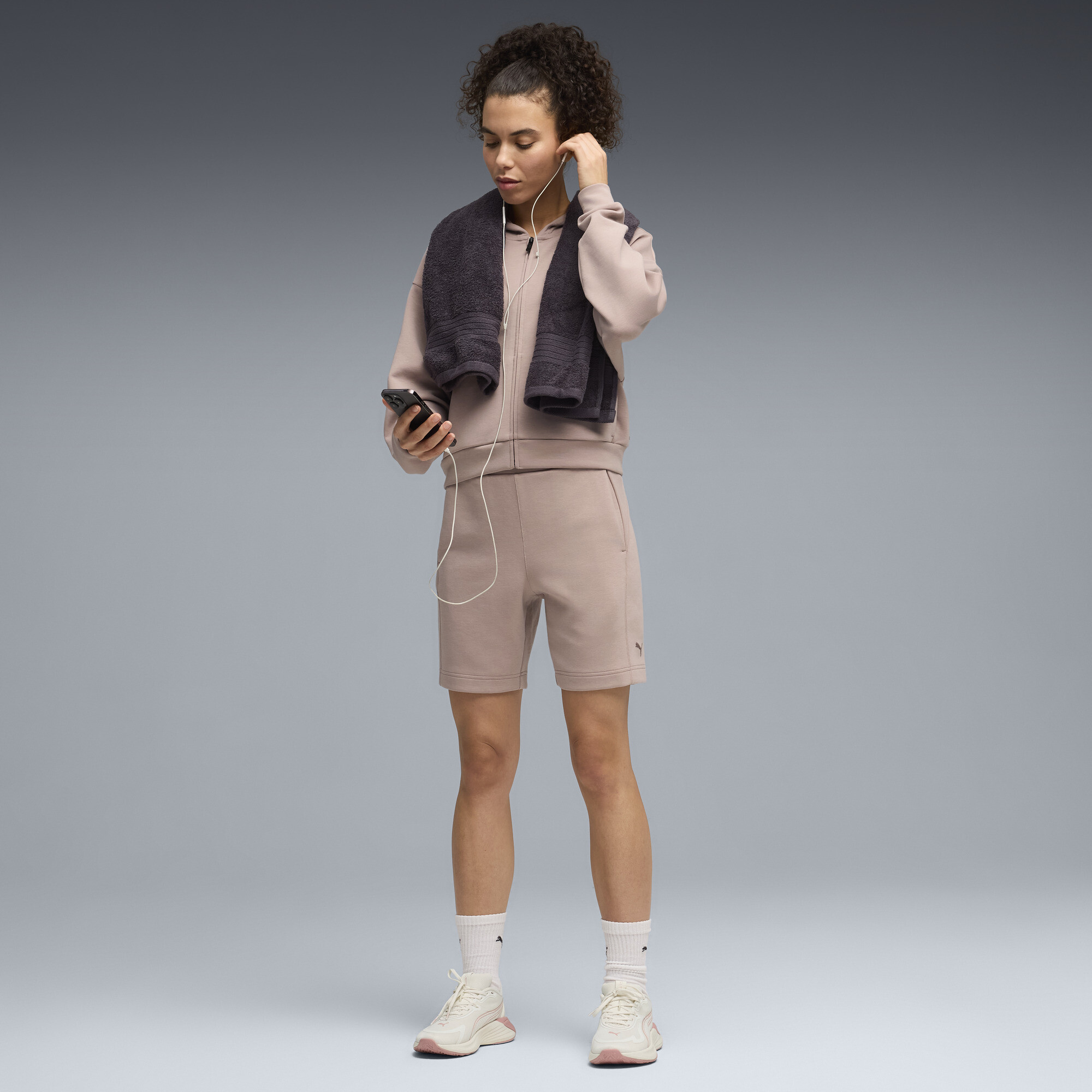 PUMA CLOUDSPUN short voor Dames, Maat XL thumbnail 2