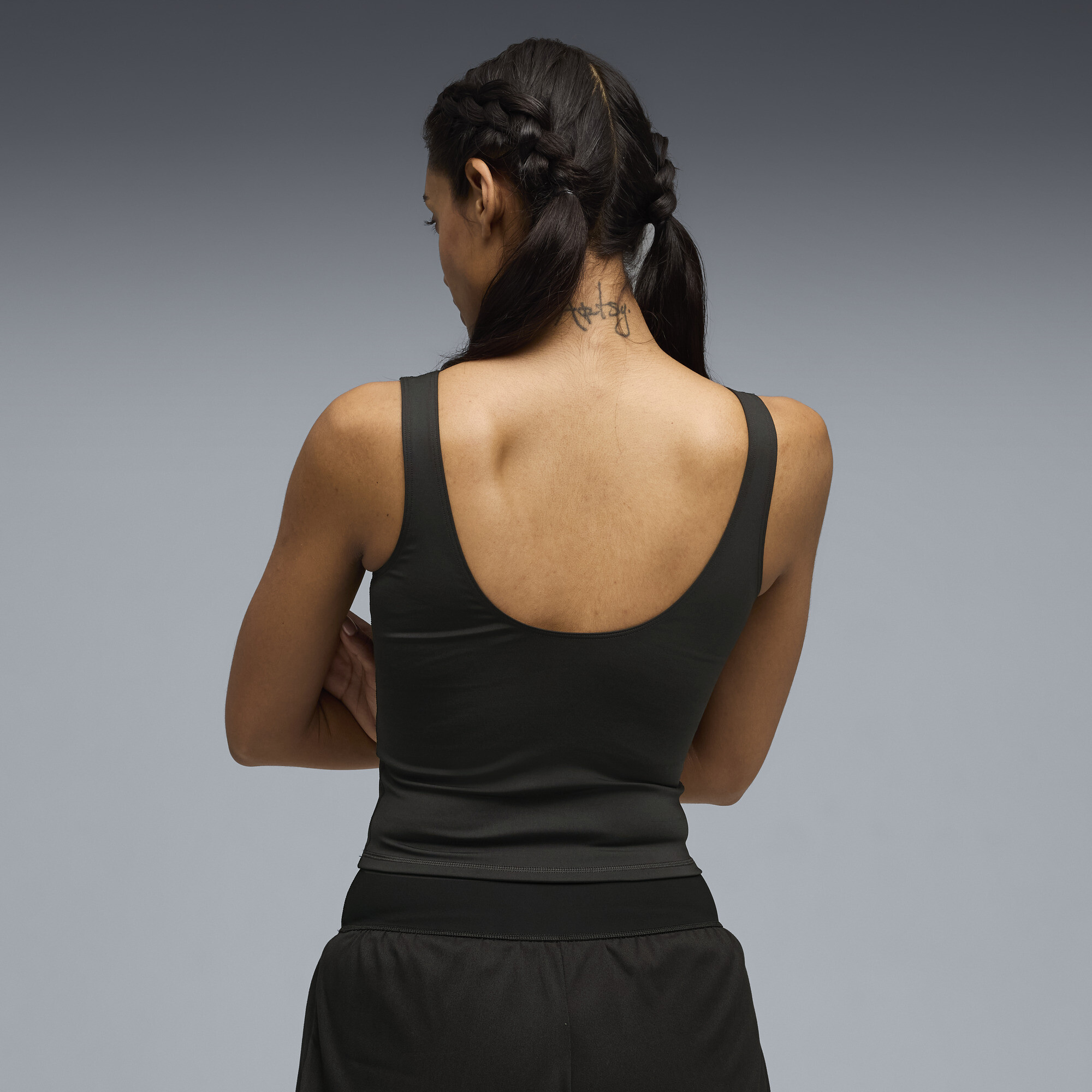 PUMA SHAPE trainingstanktop voor Dames, Zwart, Maat XXL thumbnail 5