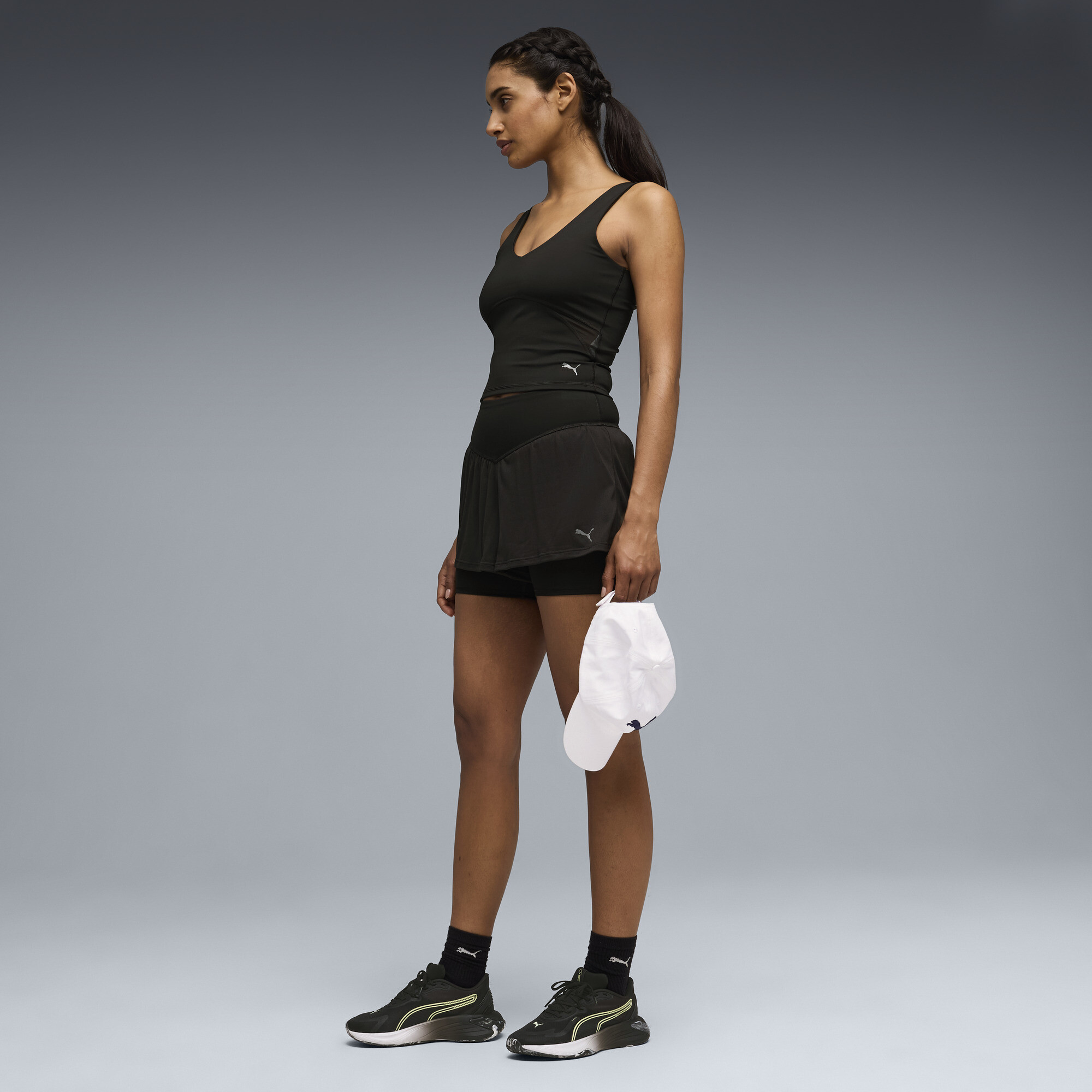 PUMA SHAPE trainingstanktop voor Dames, Zwart, Maat XXL thumbnail 4