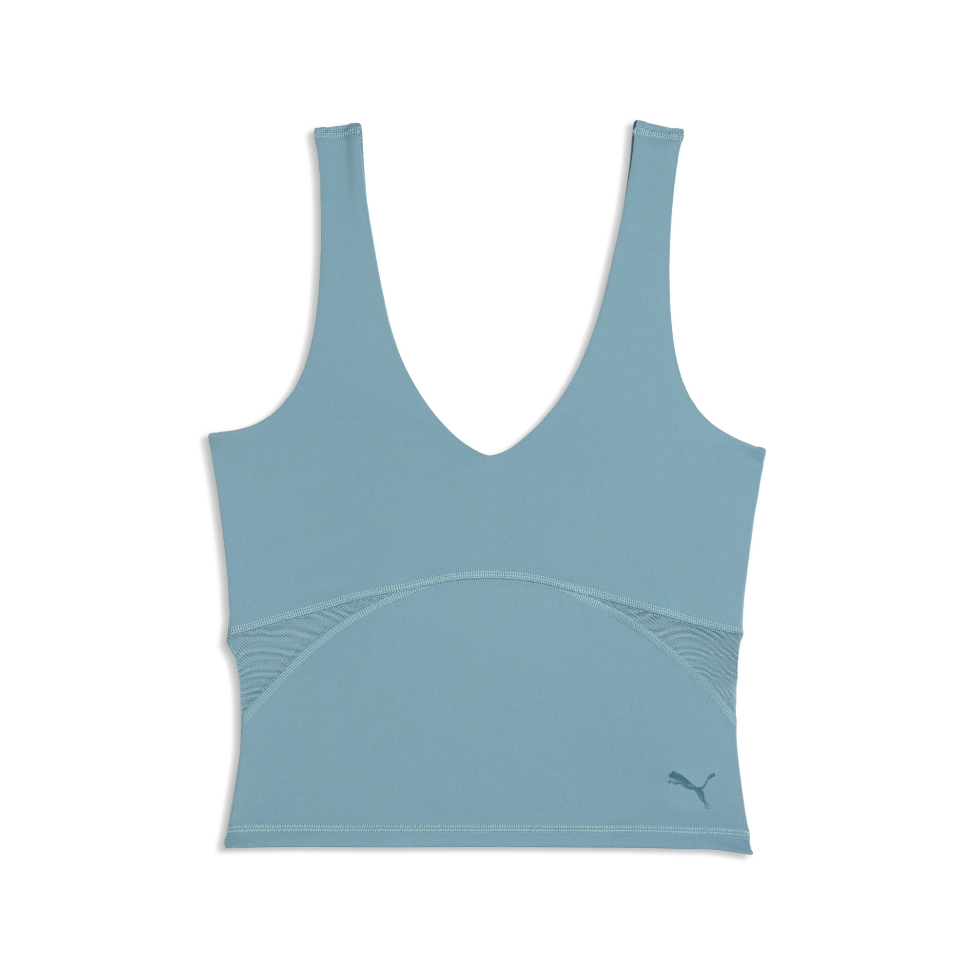 PUMA SHAPE trainingstanktop voor Dames, Blauw, Maat M thumbnail 3