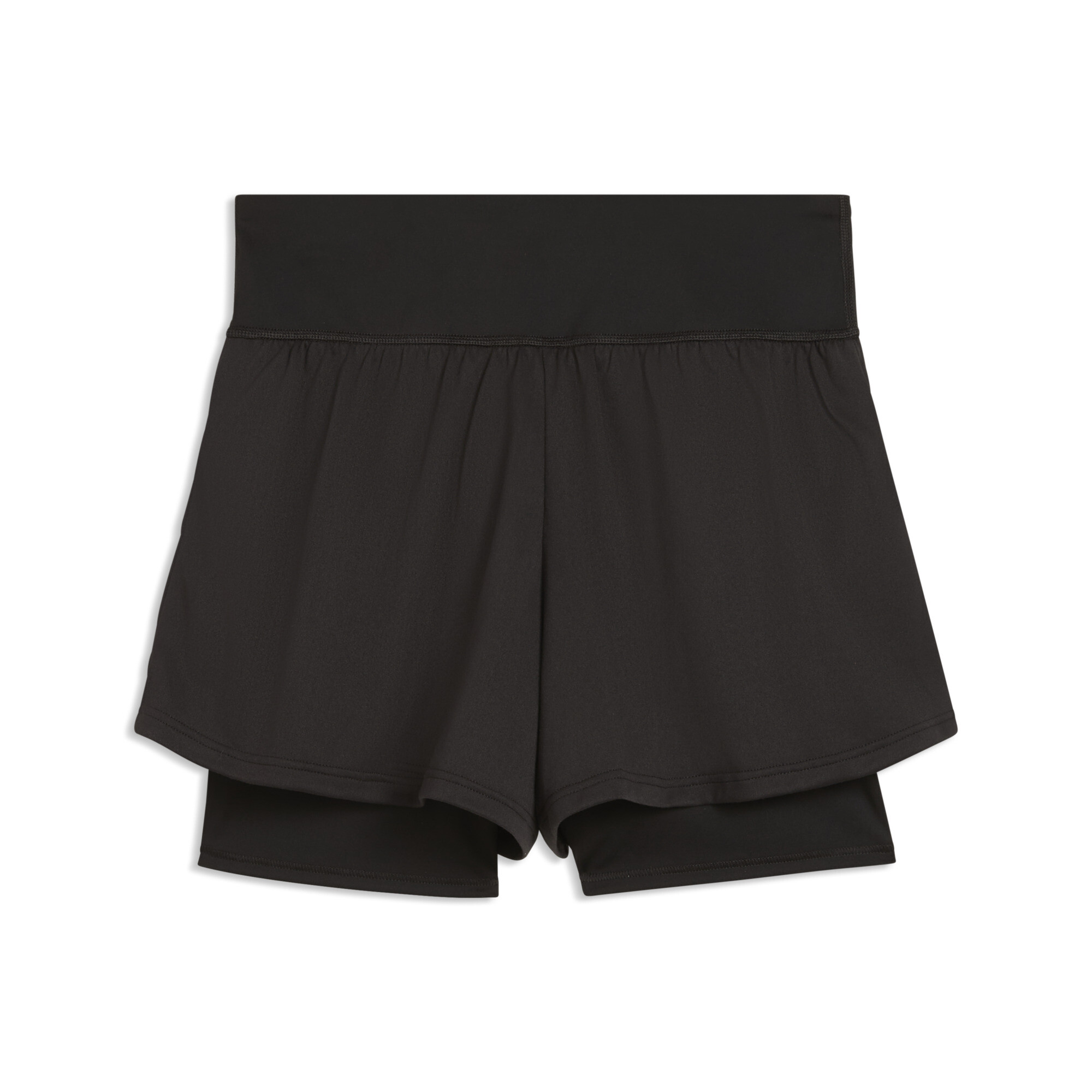 PUMA SHAPE 2-in-1 short voor Dames, Zwart, Maat M thumbnail 2