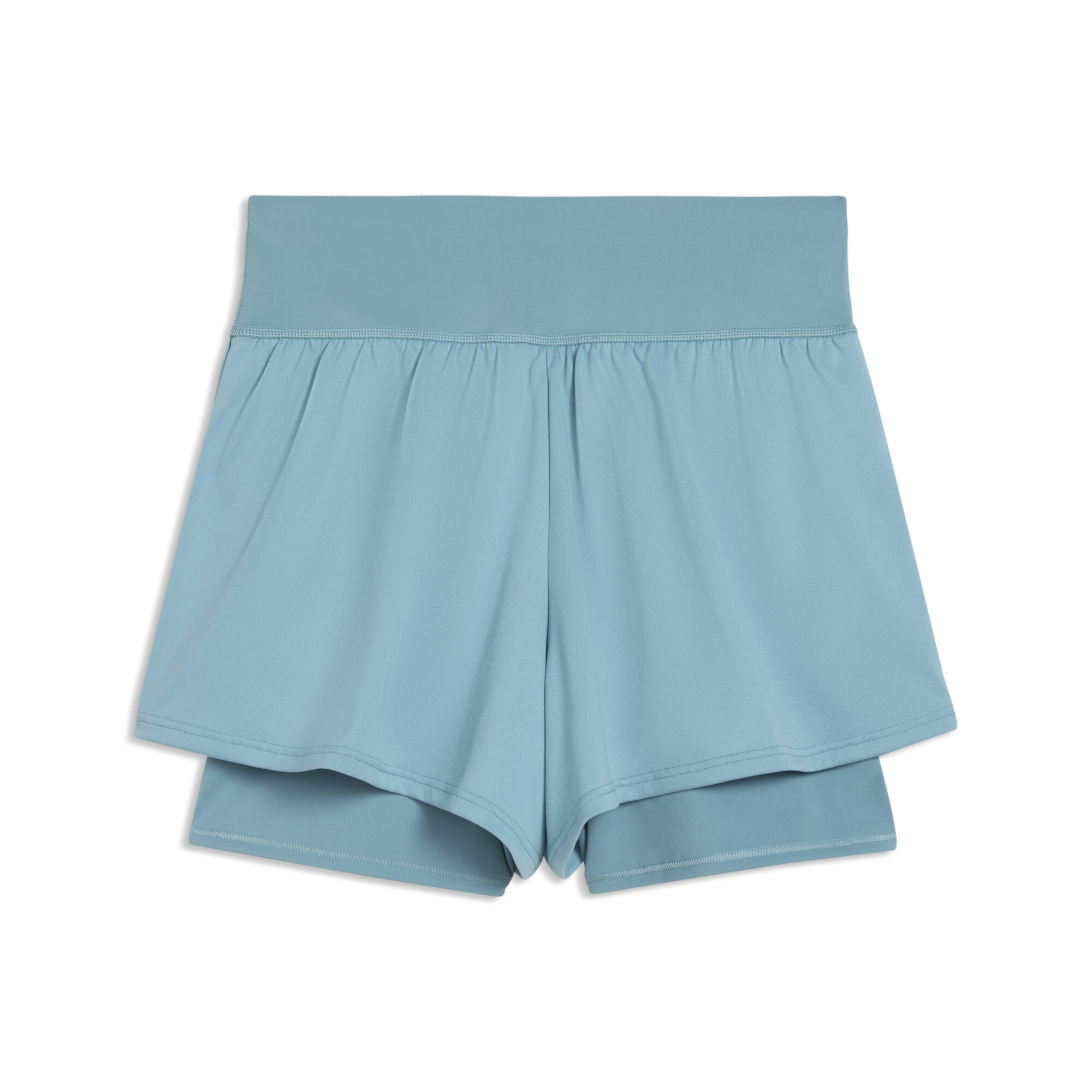 PUMA SHAPE 2-in-1 short voor Dames, Blauw, Maat M thumbnail 2