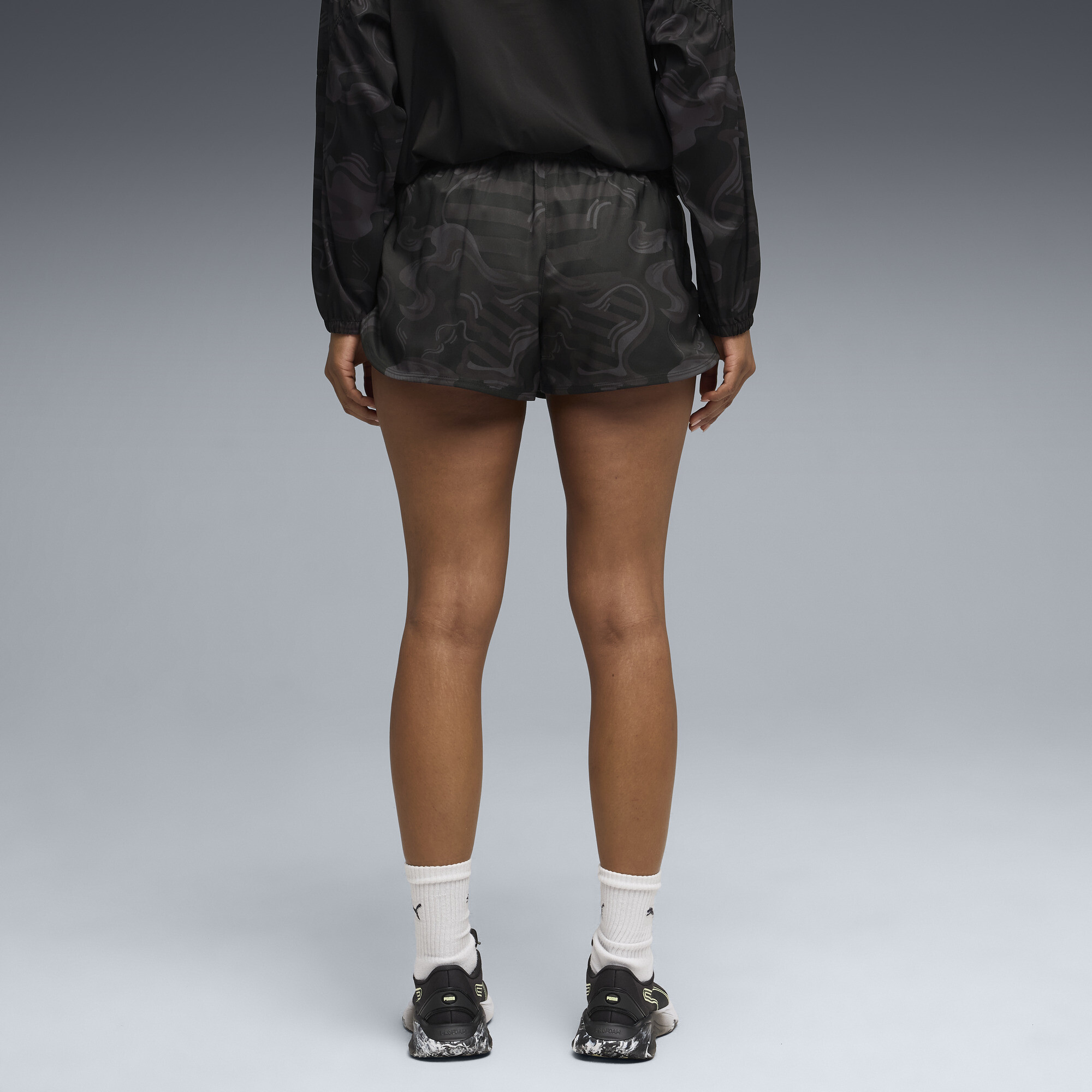 PUMA League trainingsshort voor Dames, Zwart, Maat S thumbnail 5