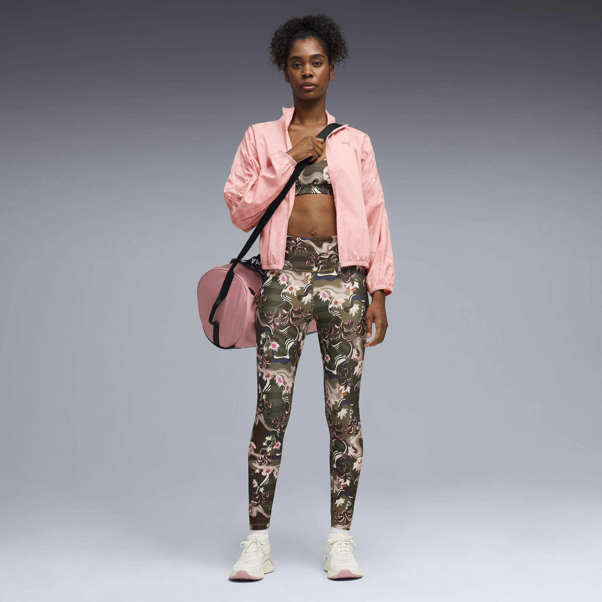 PUMA League 7/8-trainingslegging voor Dames, Groen, Maat XL thumbnail 2