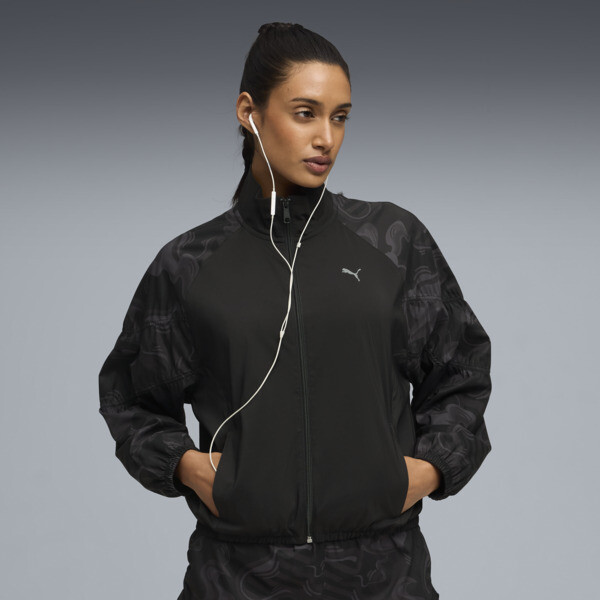 Campera holgada PUMA League para Mujer En Negro