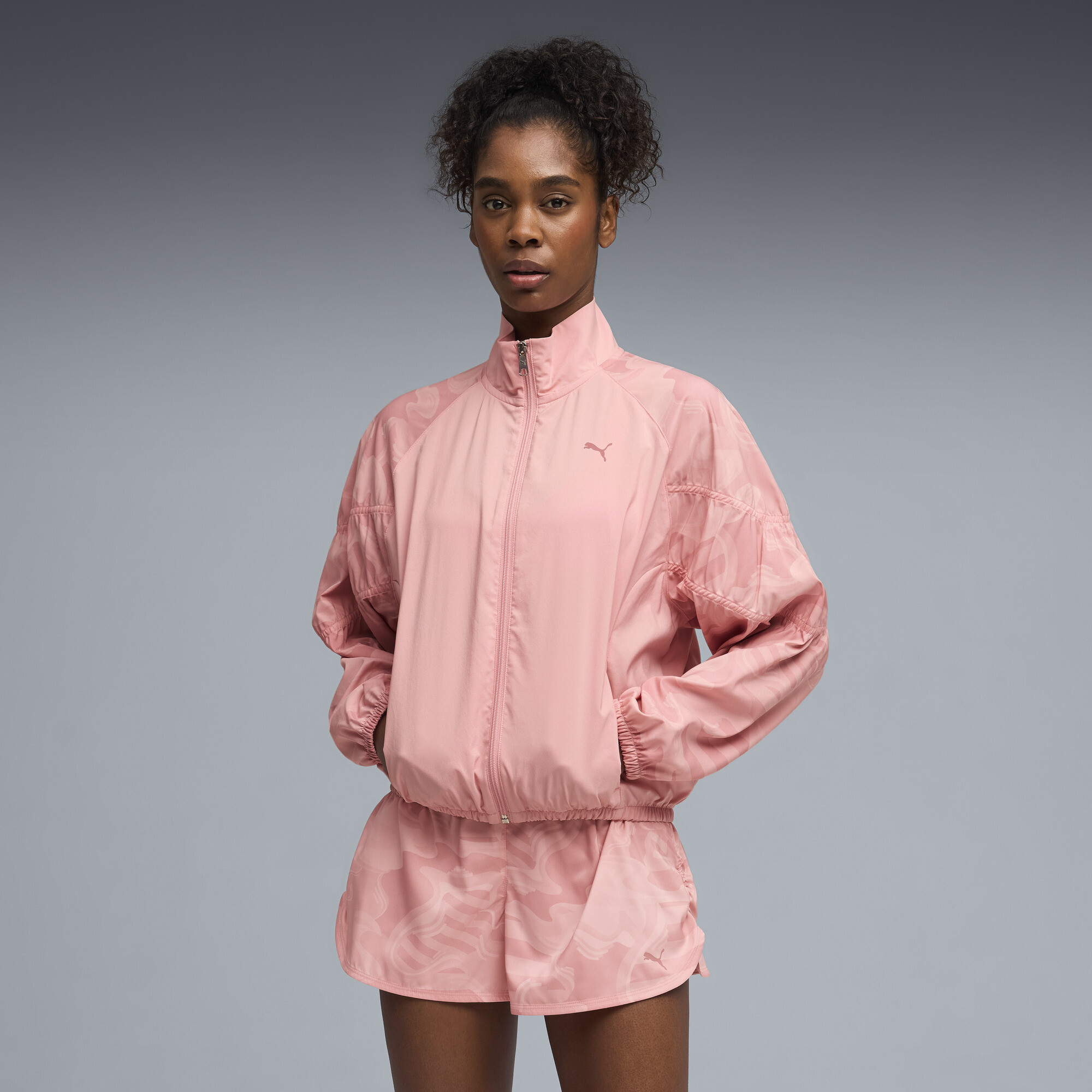 PUMA League relaxed trainingsjack voor Dames, Maat XL