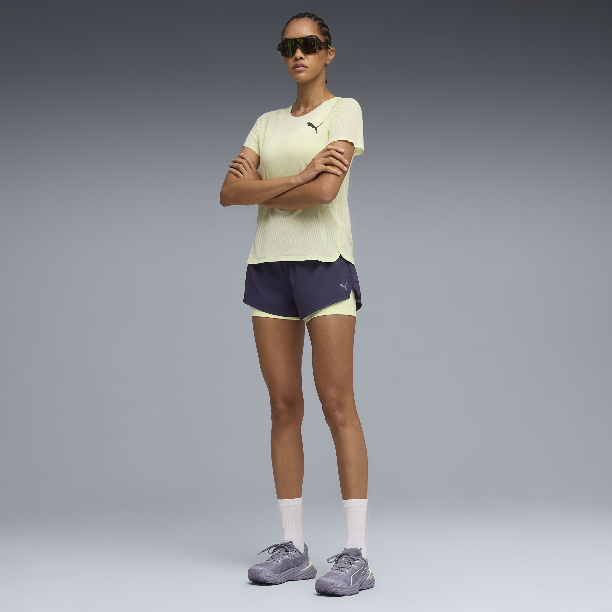 PUMA Lightspeed hardloop-T-shirt voor Dames, Maat M thumbnail 2