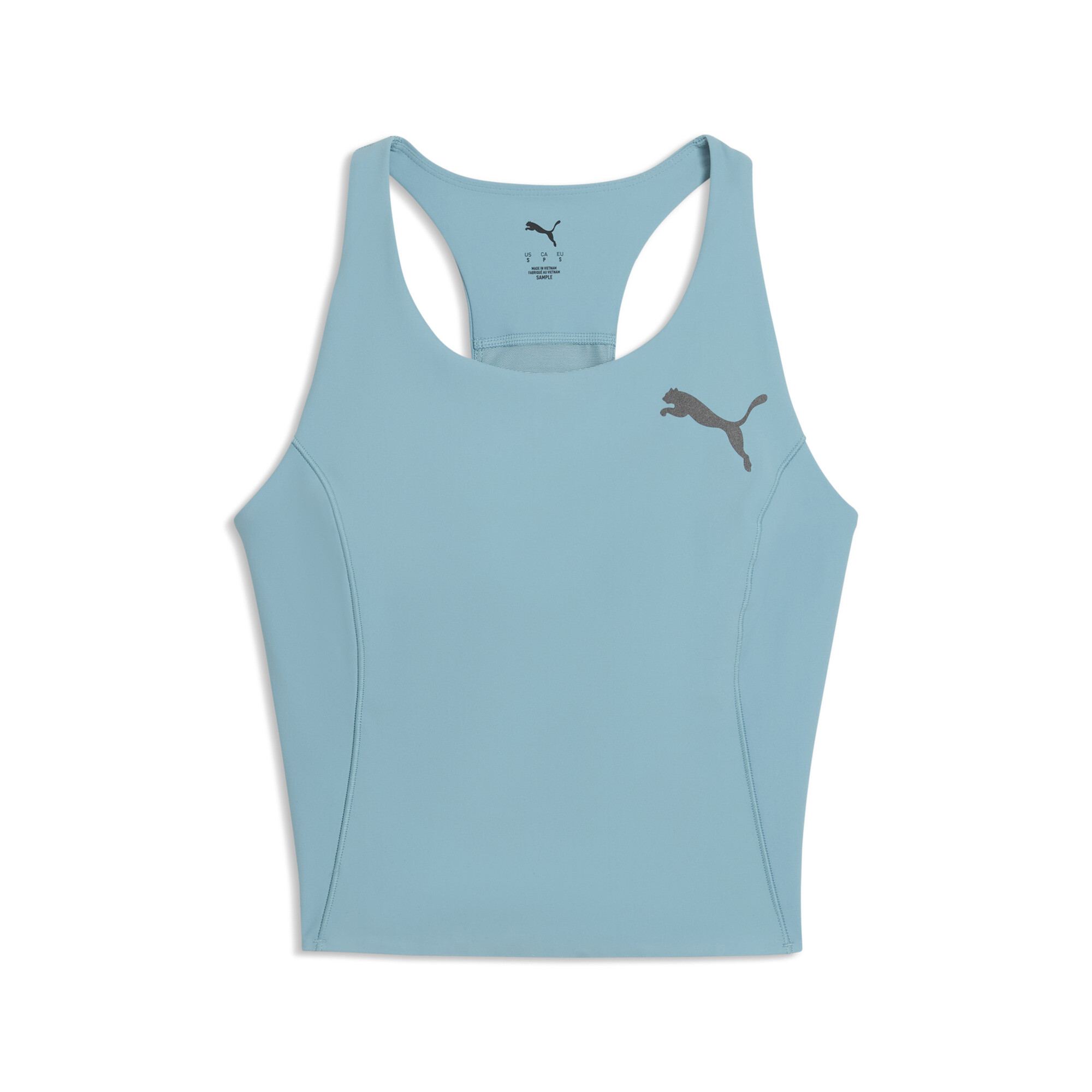 PUMA Lightspeed korte hardlooptop voor Dames, Blauw, Maat L thumbnail 3