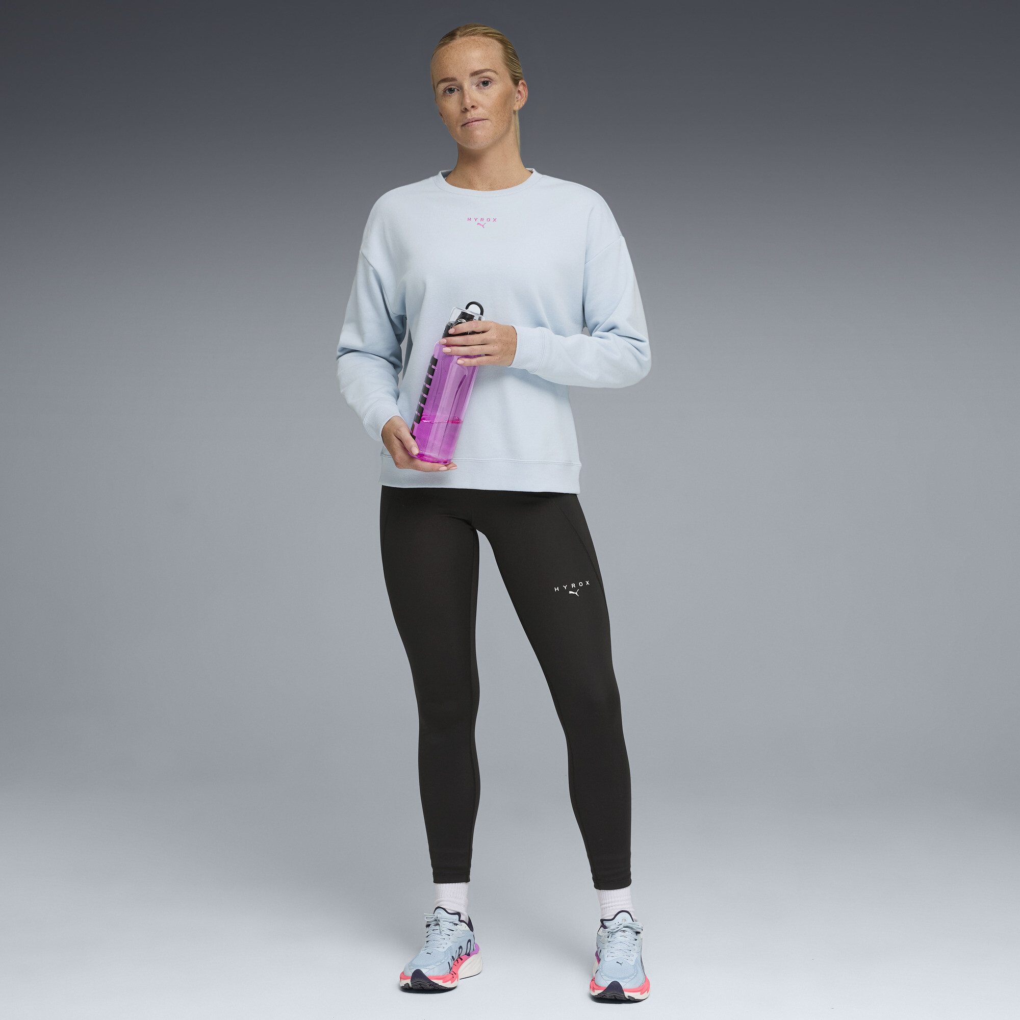 PUMA x HYROX Heavyweight sweatshirt met ronde hals voor Dames, Maat XS thumbnail 4