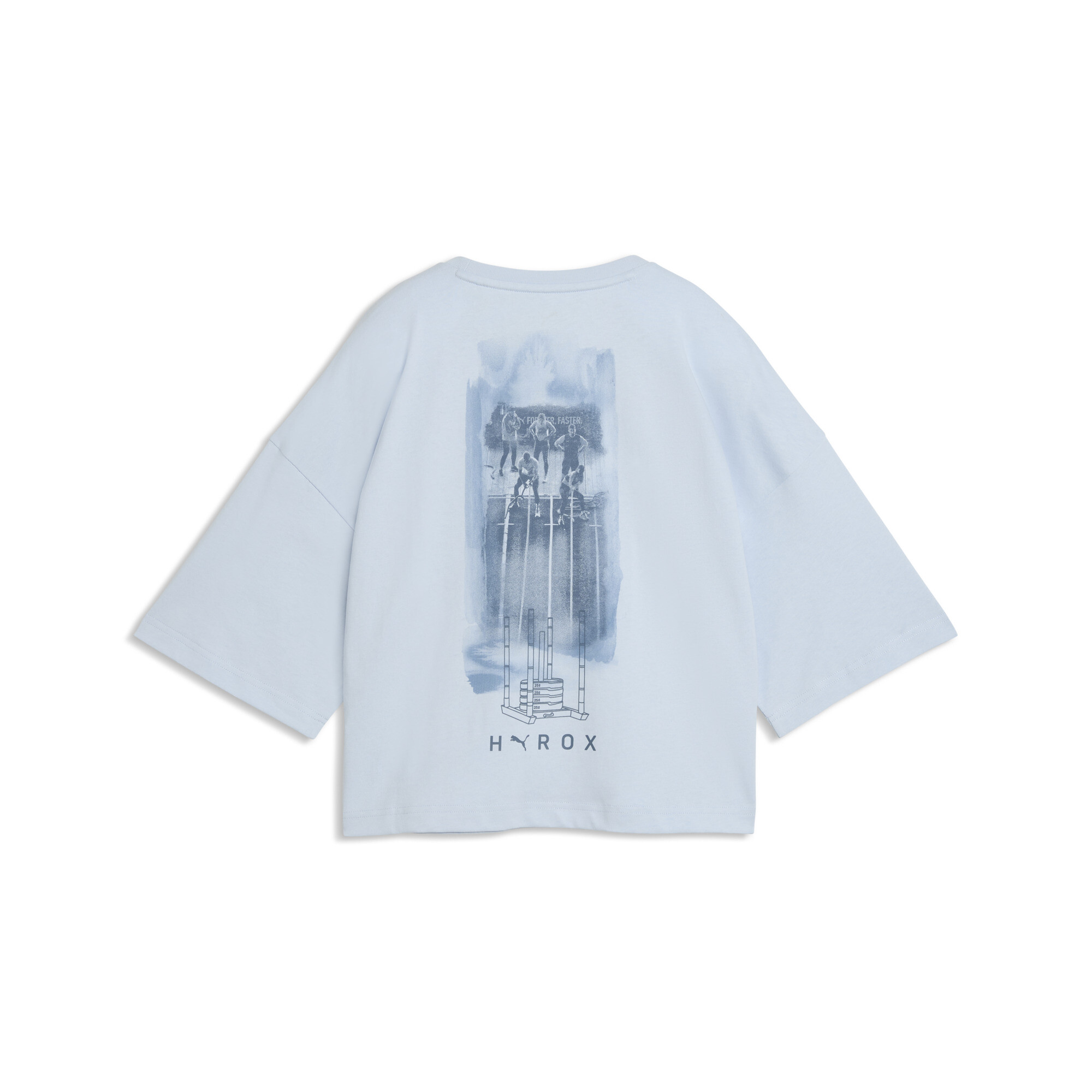 PUMA x HYROX kort oversized Lifestyle-T-shirt voor Dames, Maat XS thumbnail 2