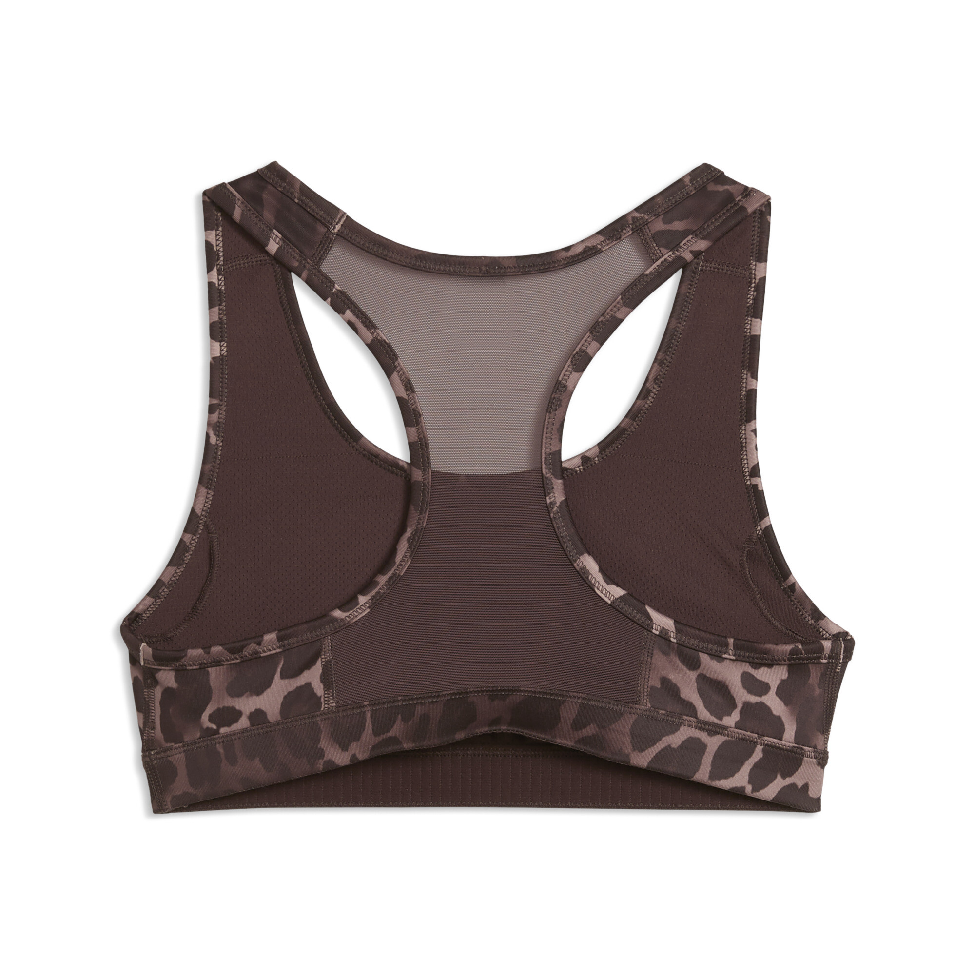 PUMA 4KEEPS sportbeha met gemiddelde ondersteuning voor Dames, Bruin, Maat 3XL thumbnail 2