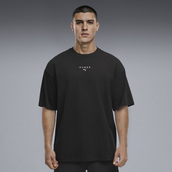 Remera oversize PUMA x HYROX Lifestyle para Hombre En Negro