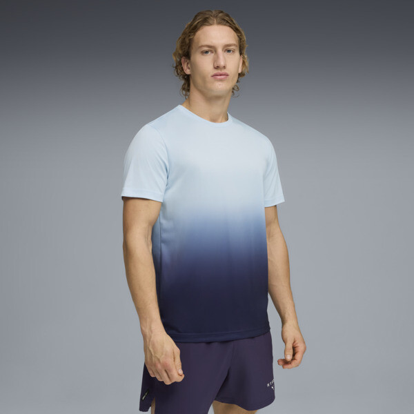 Remera estampada PUMA x HYROX para Hombre En Lucite/Deep Plum