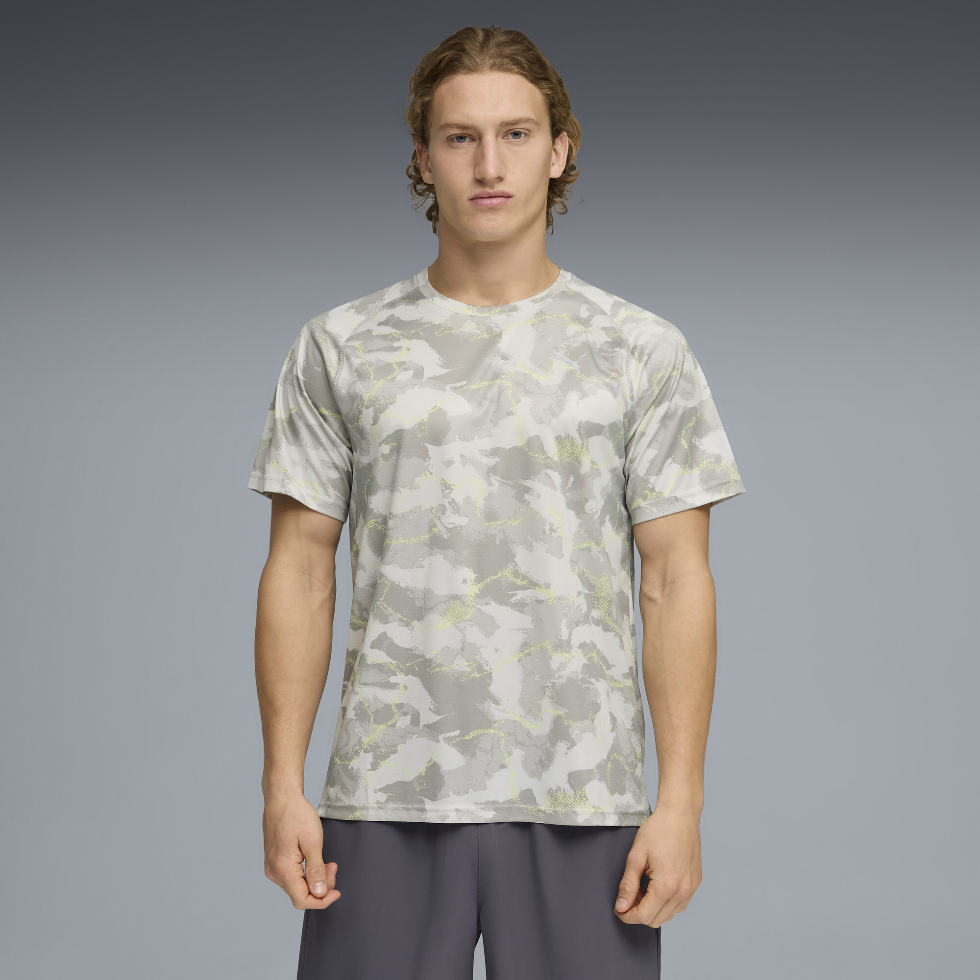 PUMA PWRTRAIN trainings-T-shirt voor Heren, Grijs, Maat 4XL thumbnail 4