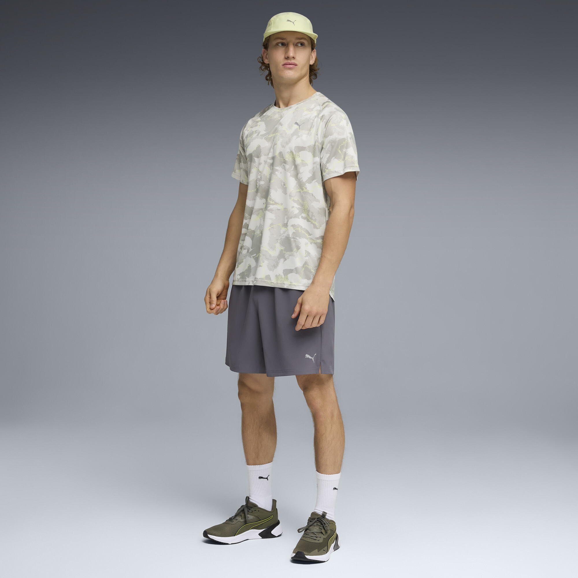 PUMA PWRTRAIN trainings-T-shirt voor Heren, Grijs, Maat 4XL thumbnail 2