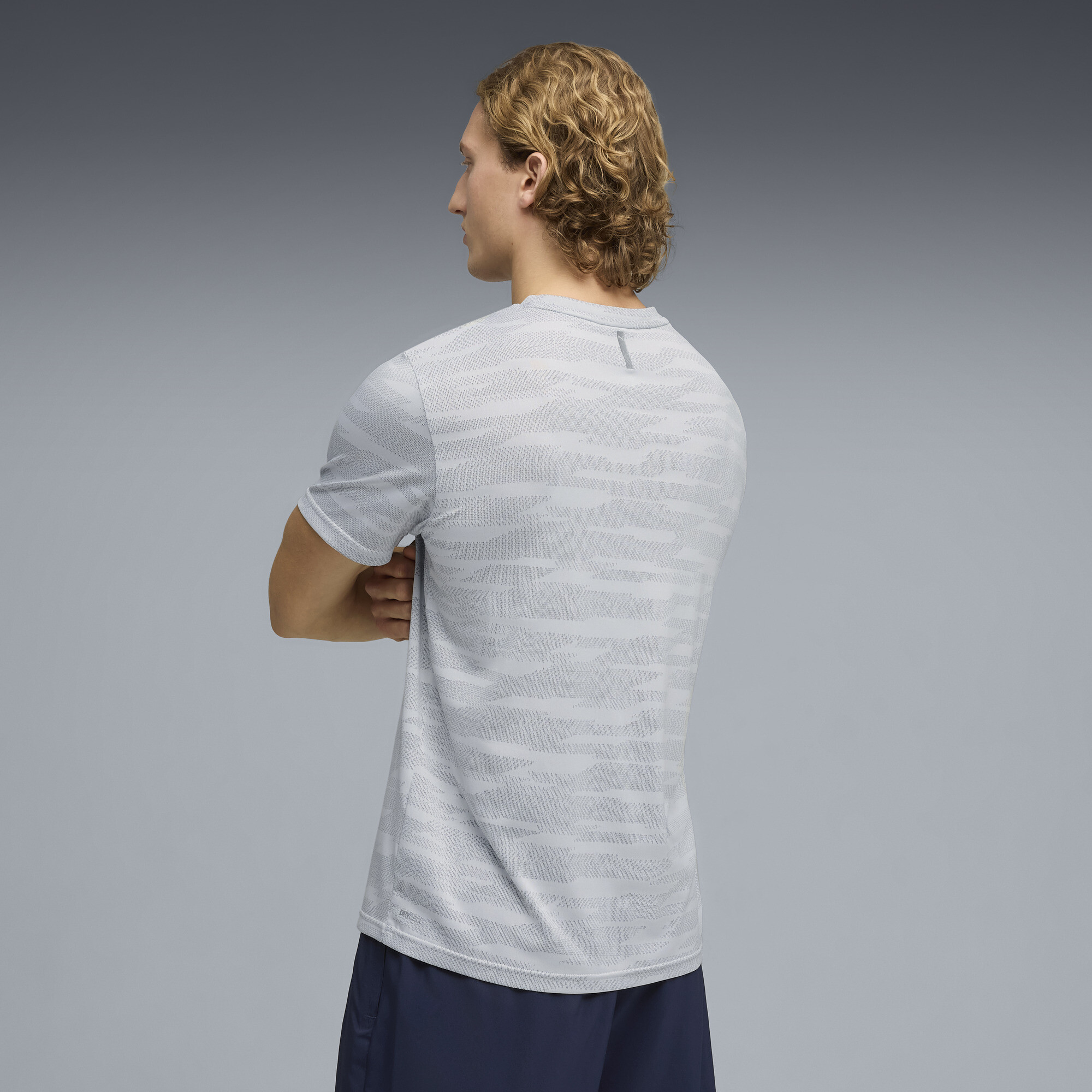 PUMA PWRTRAIN trainings-T-shirt voor Heren, Wit, Maat XL thumbnail 3